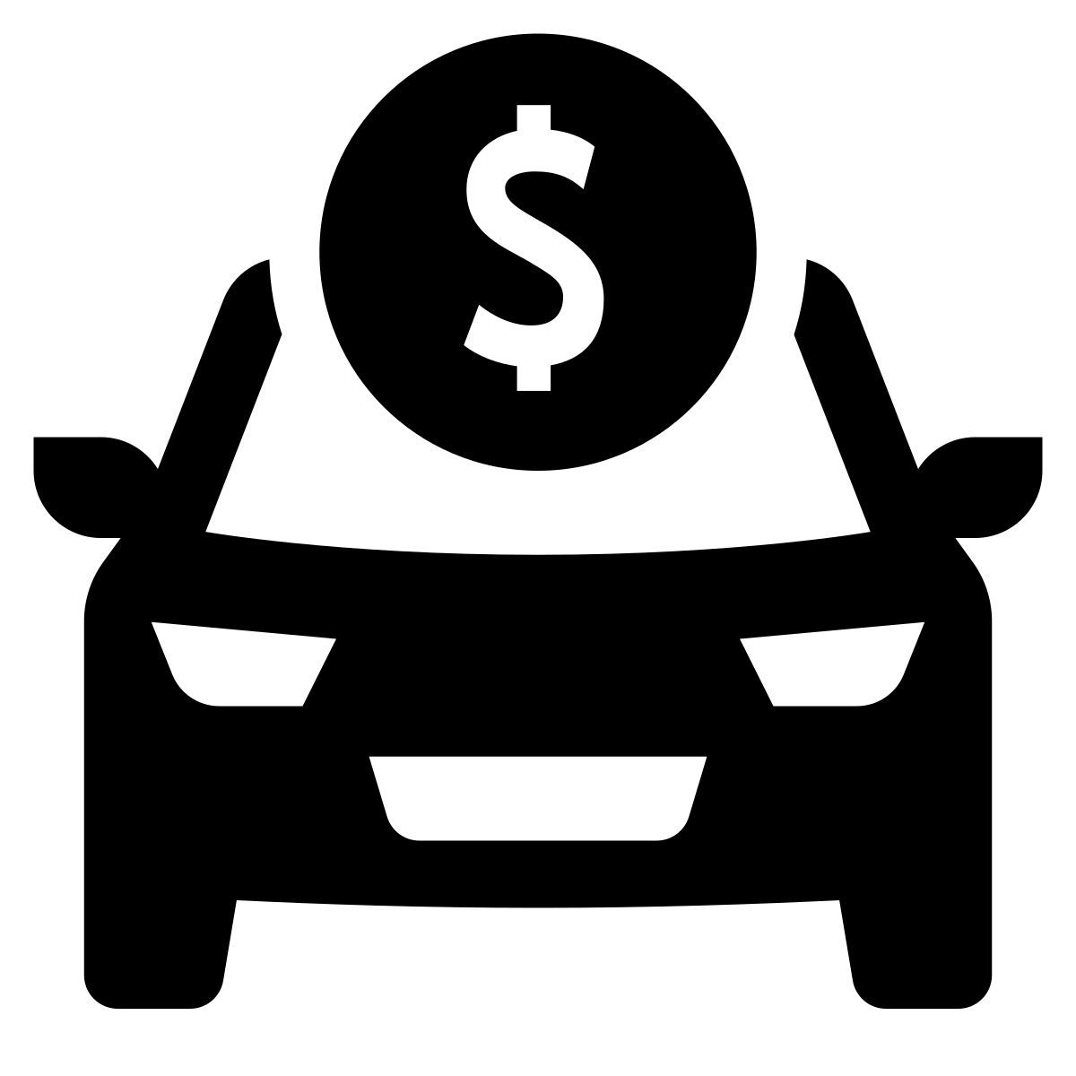 glyph neue style venta de autos icon