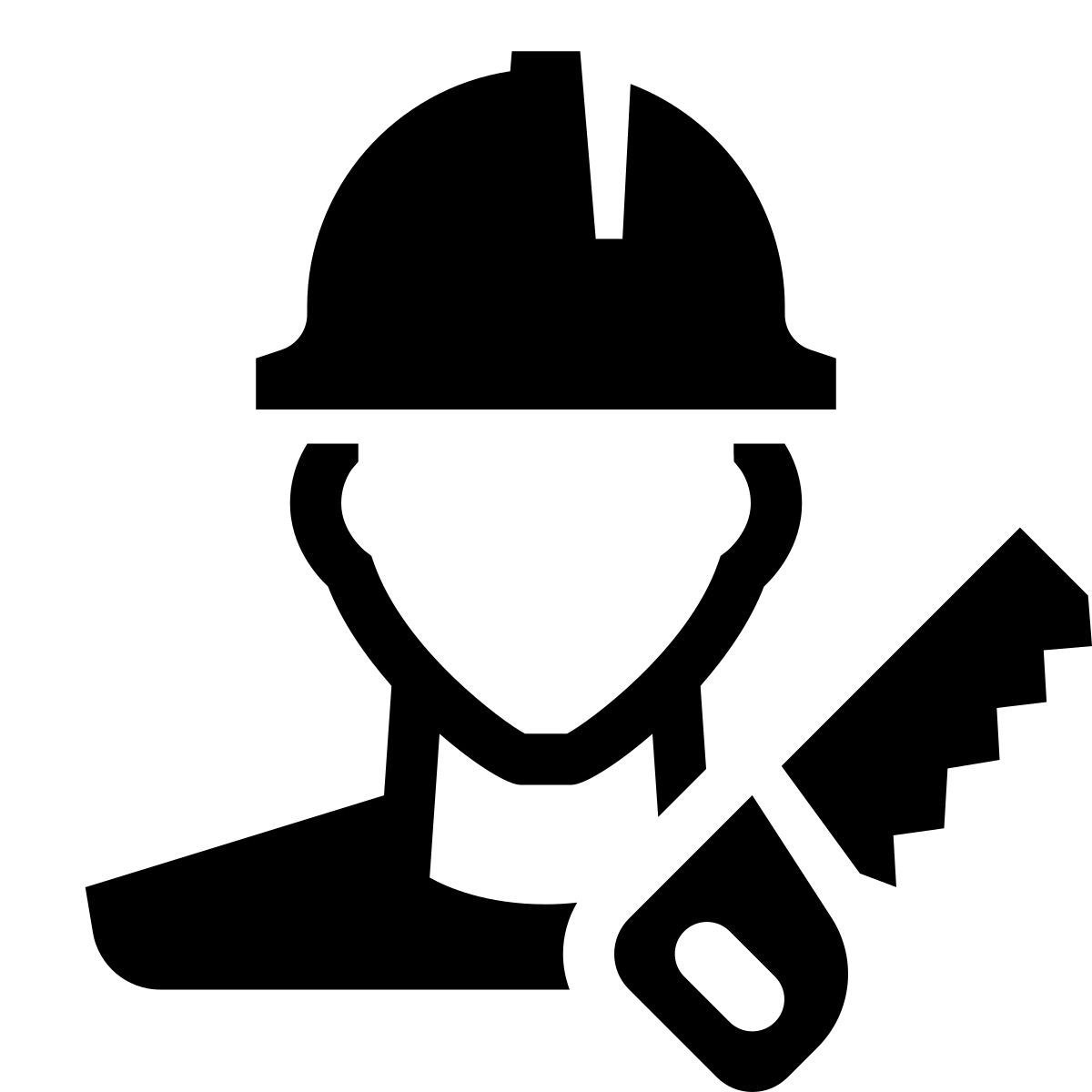 glyph neue style carpinteiro icon