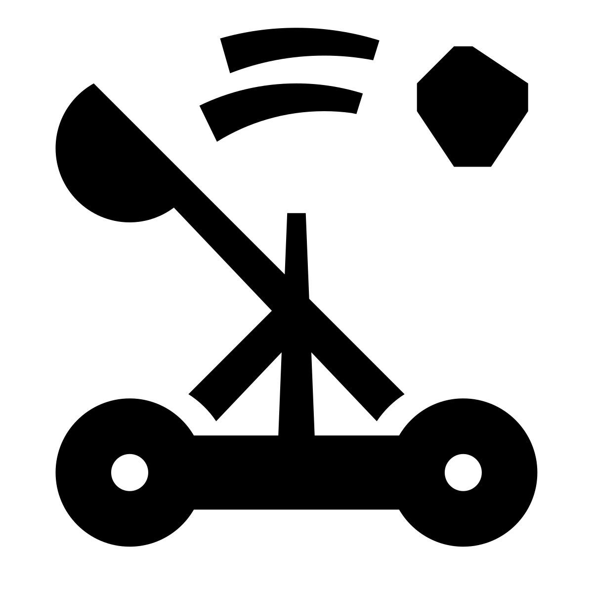 glyph neue style カタパルト発射 icon