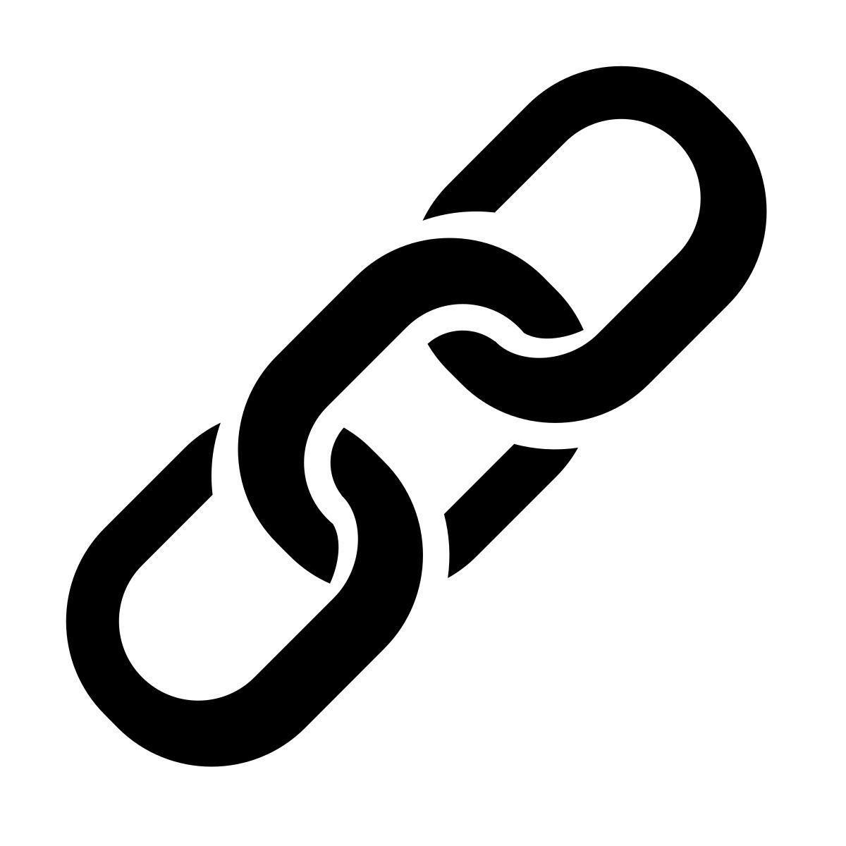 glyph neue style chaîne icon