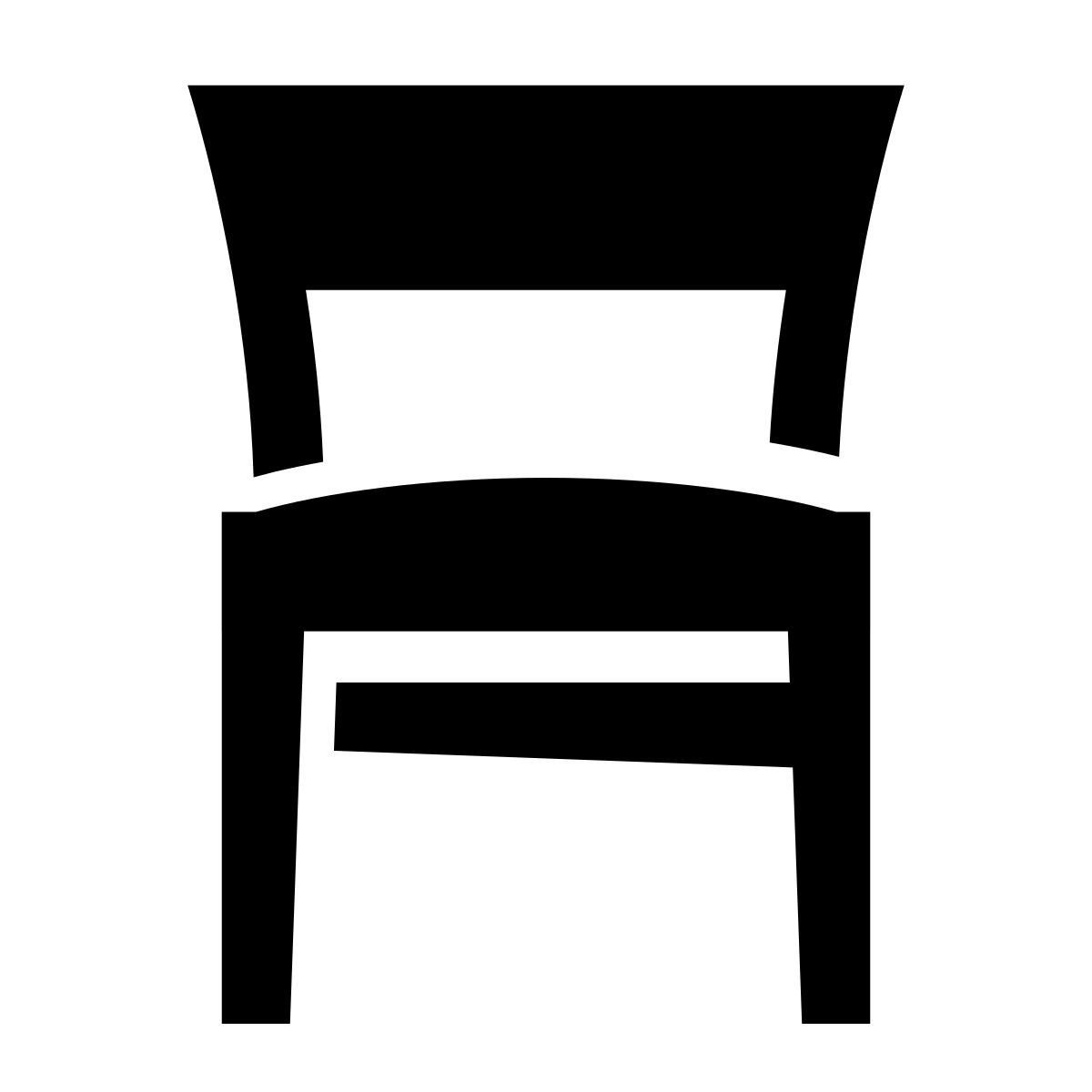 glyph neue style silla icon