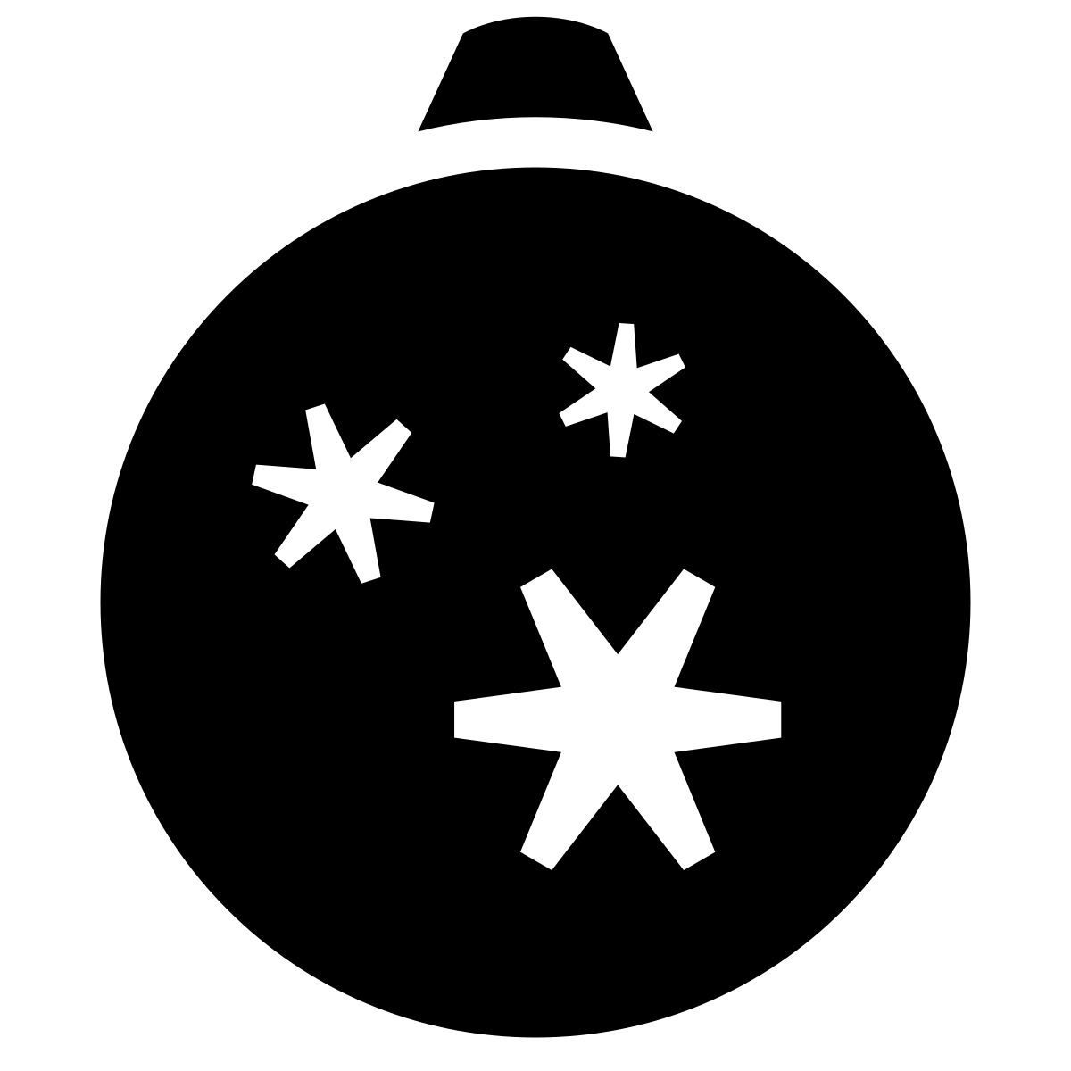 glyph neue style 圣诞球 icon