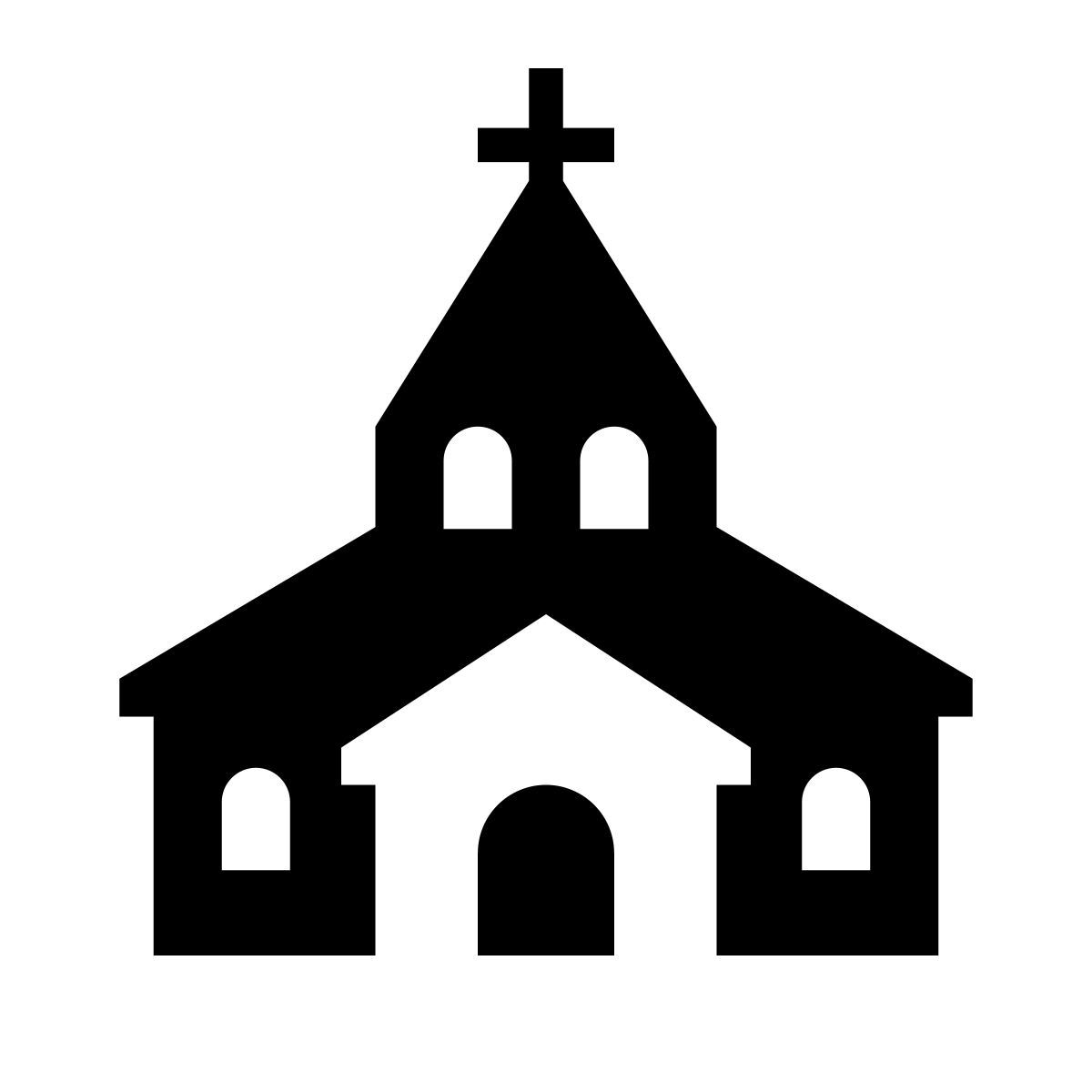 glyph neue style chiesa icon