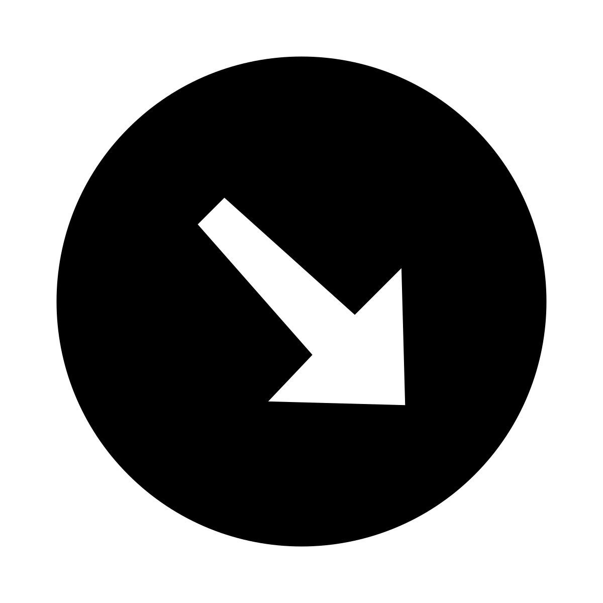 glyph neue style 아래 동그라미를 마우스 오른쪽 icon