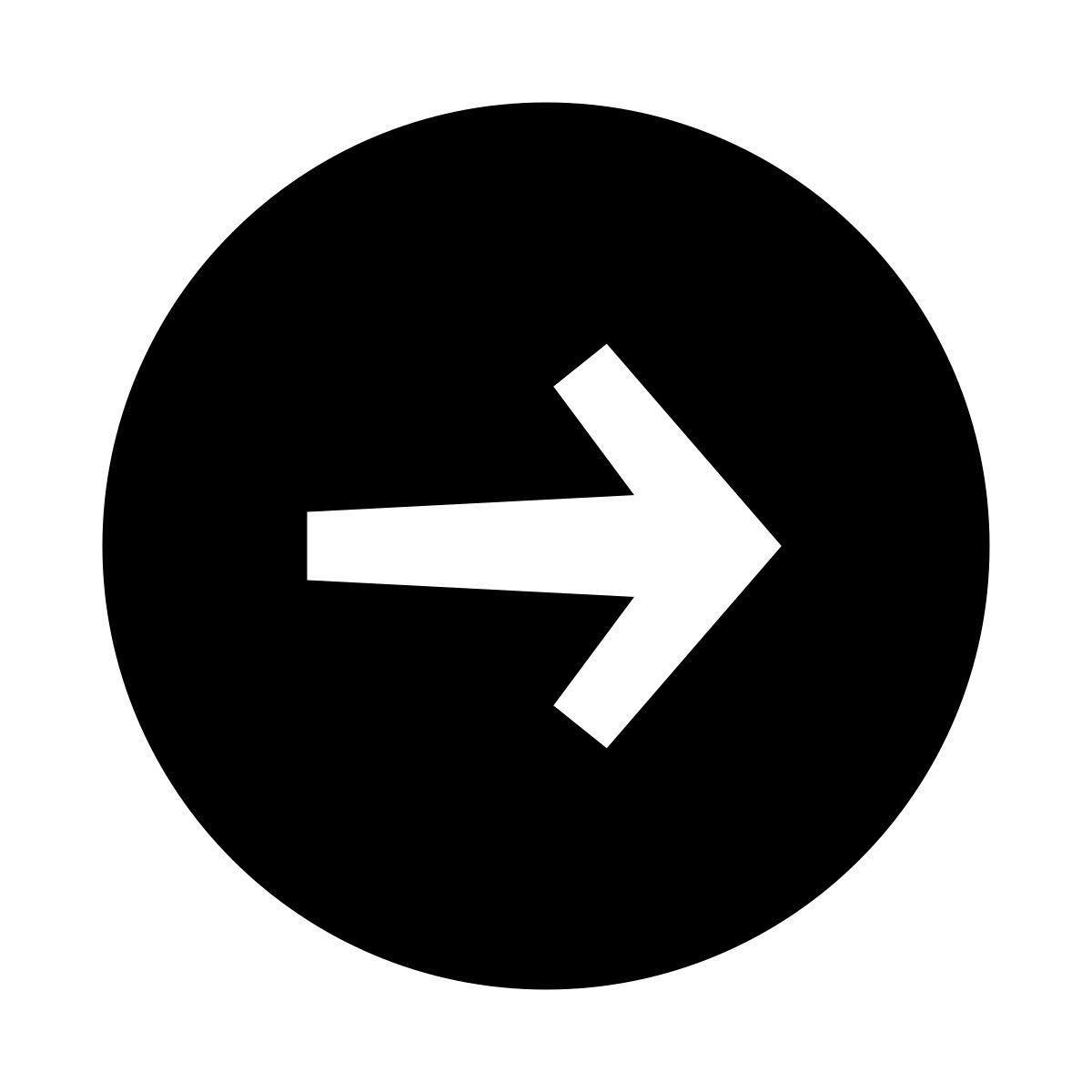 glyph neue style forward button icon