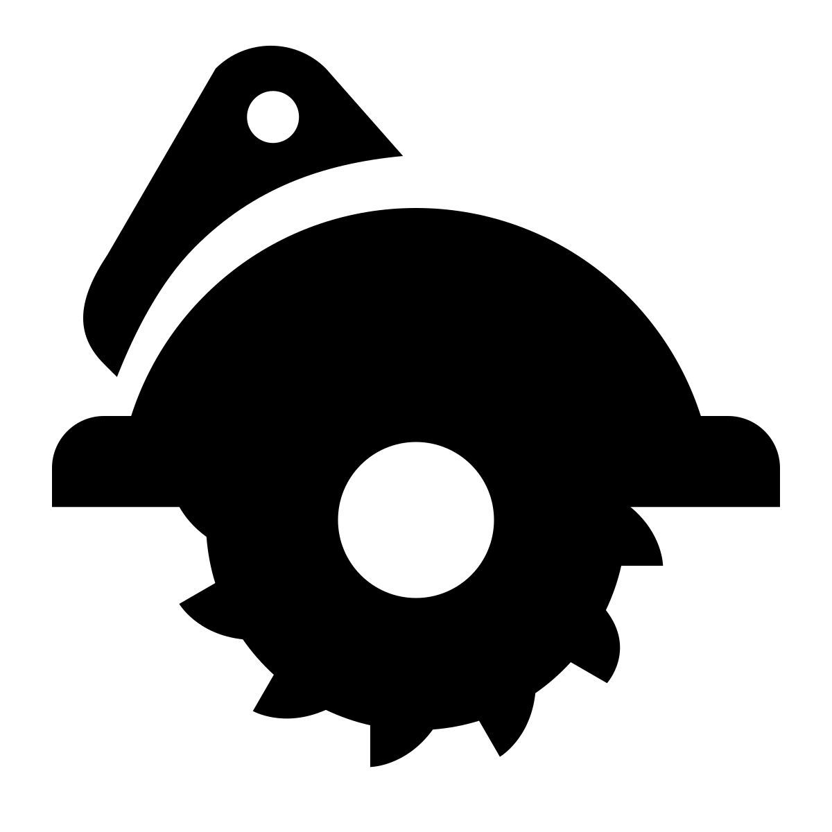 glyph neue style sierra circular icon