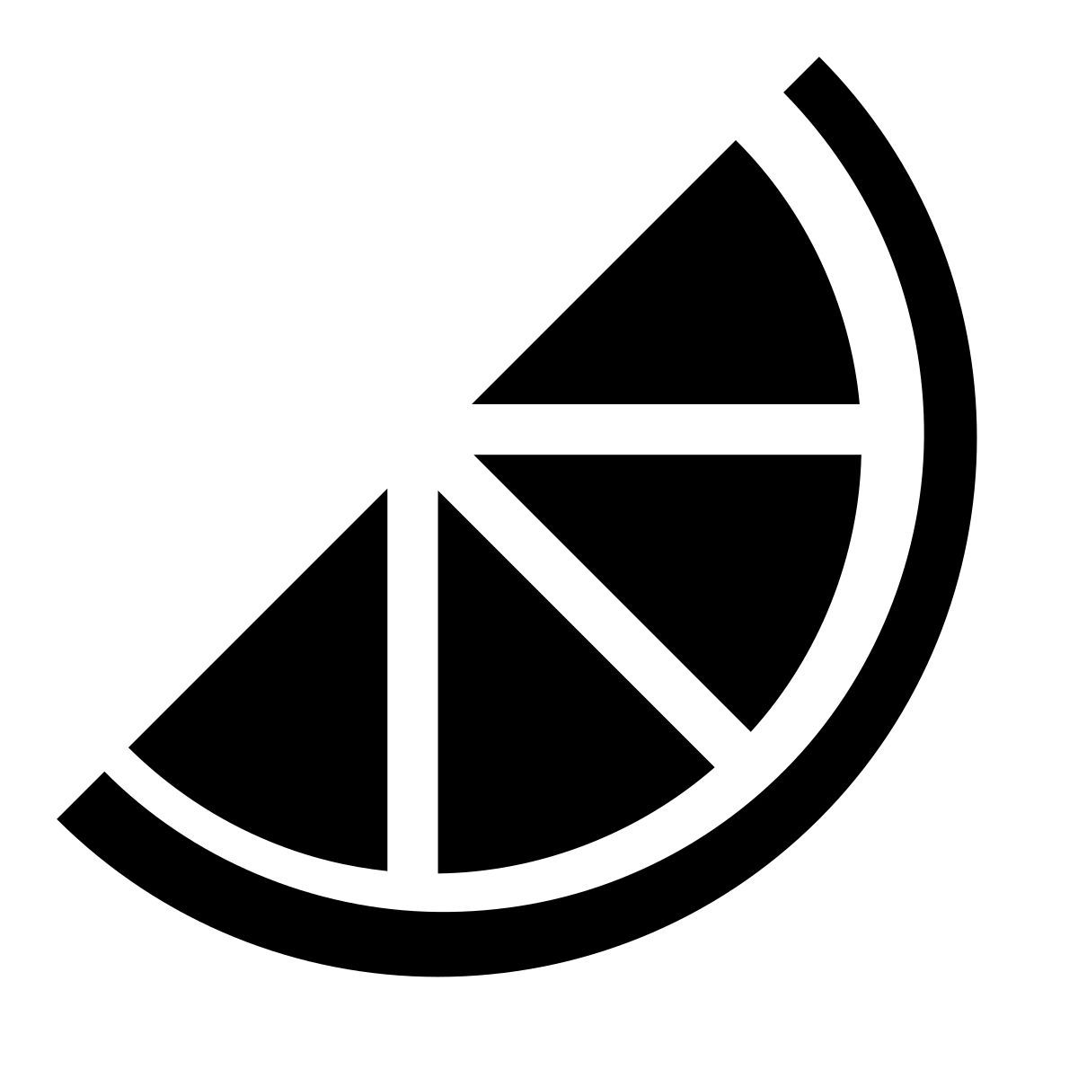 glyph neue style 柑橘類 icon