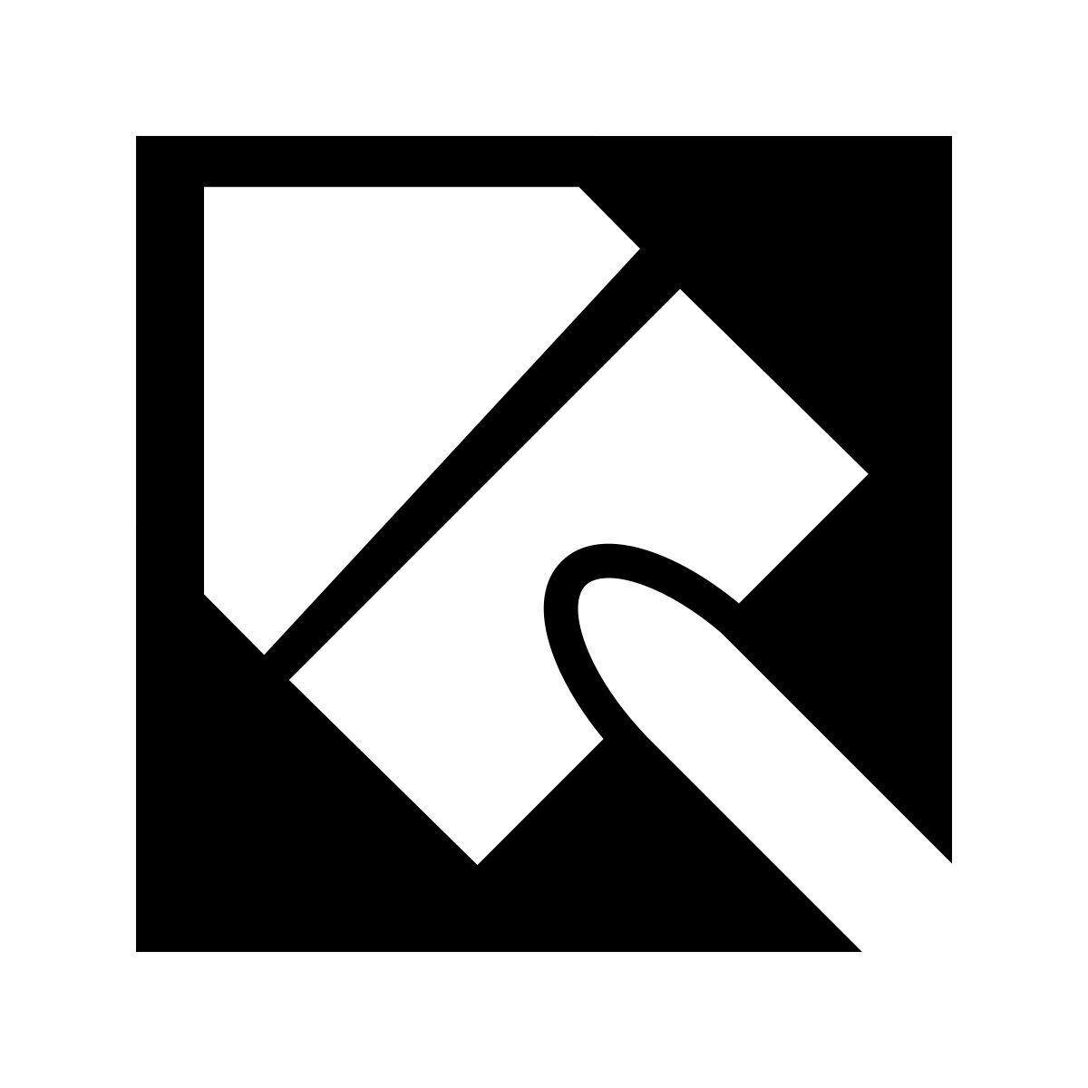 glyph neue style servizio di pulizia icon