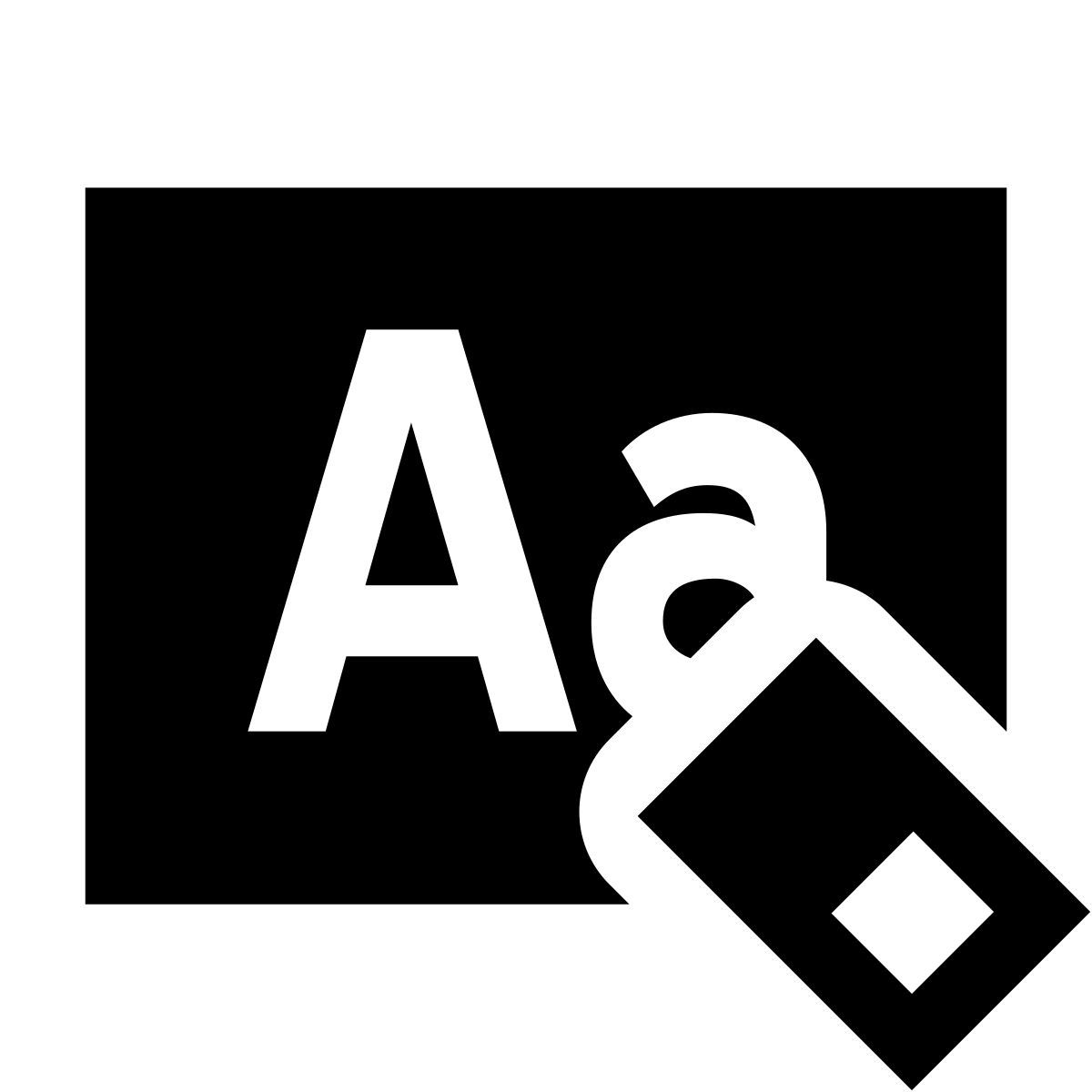 glyph neue style effacer la mise en forme icon