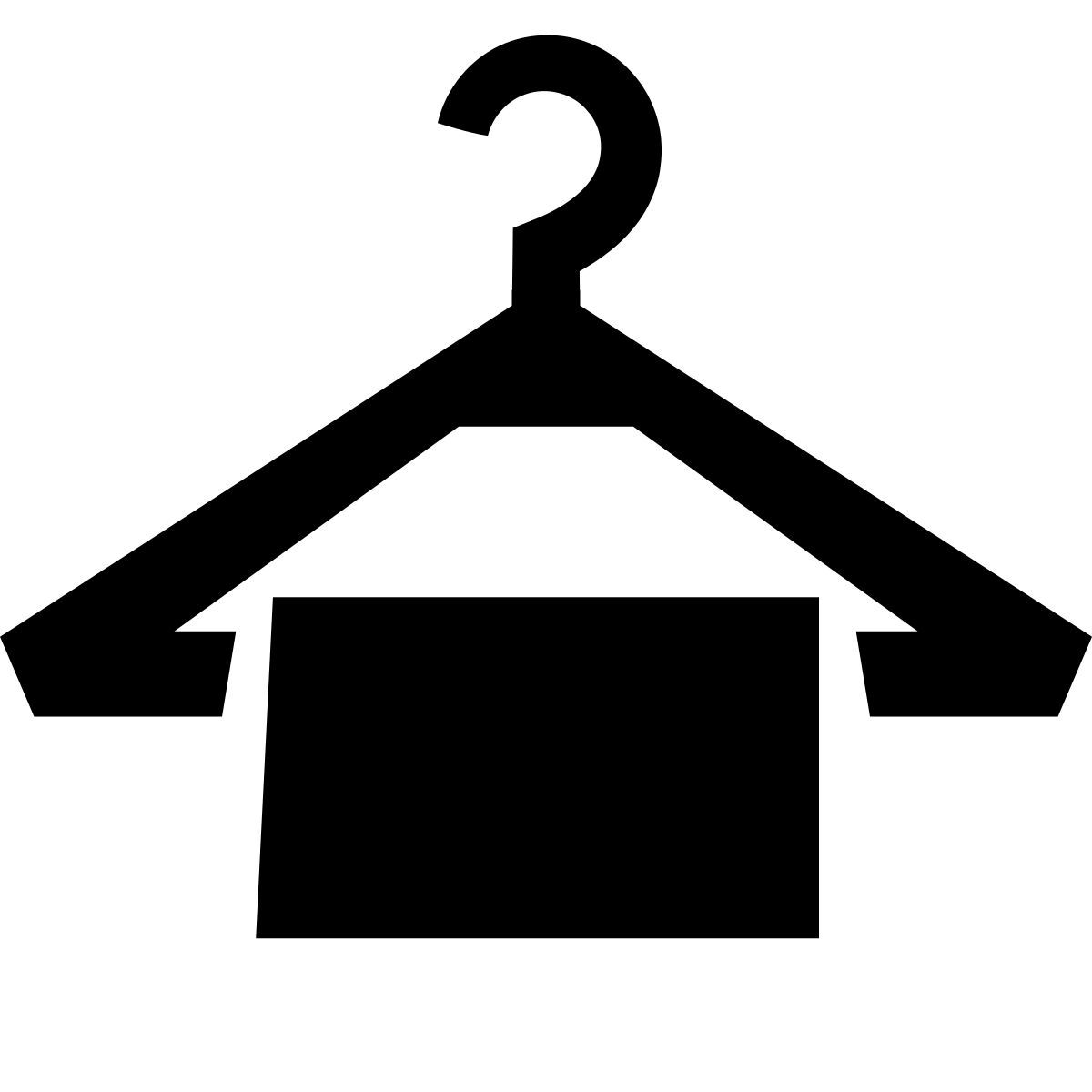 glyph neue style guardarropa icon