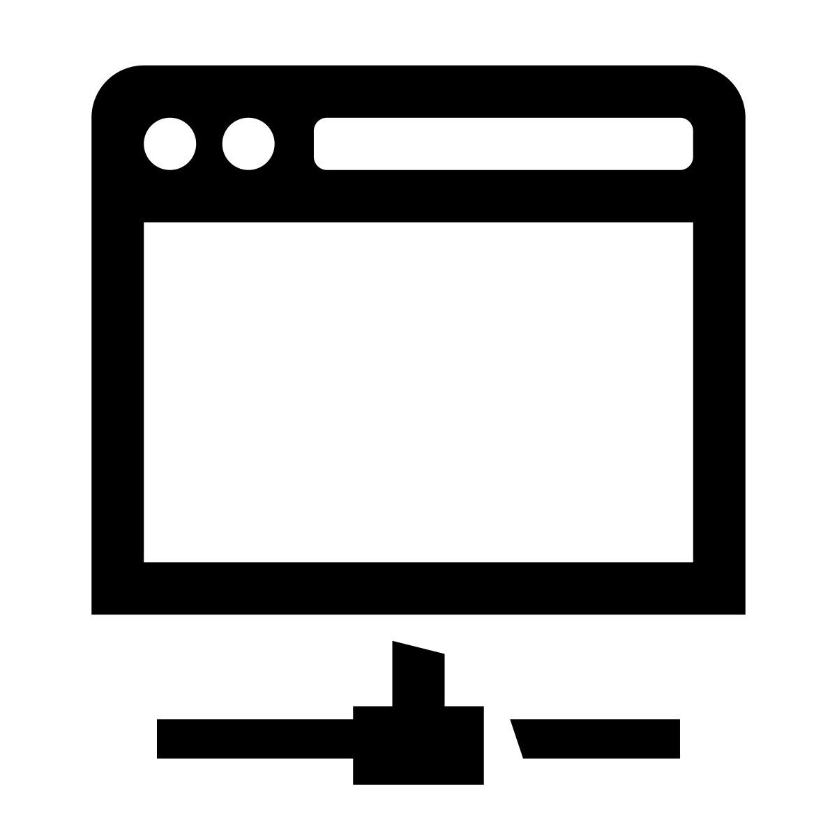 glyph neue style облачная сеть icon