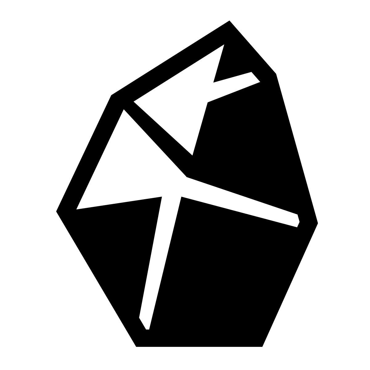 glyph neue style carbón icon