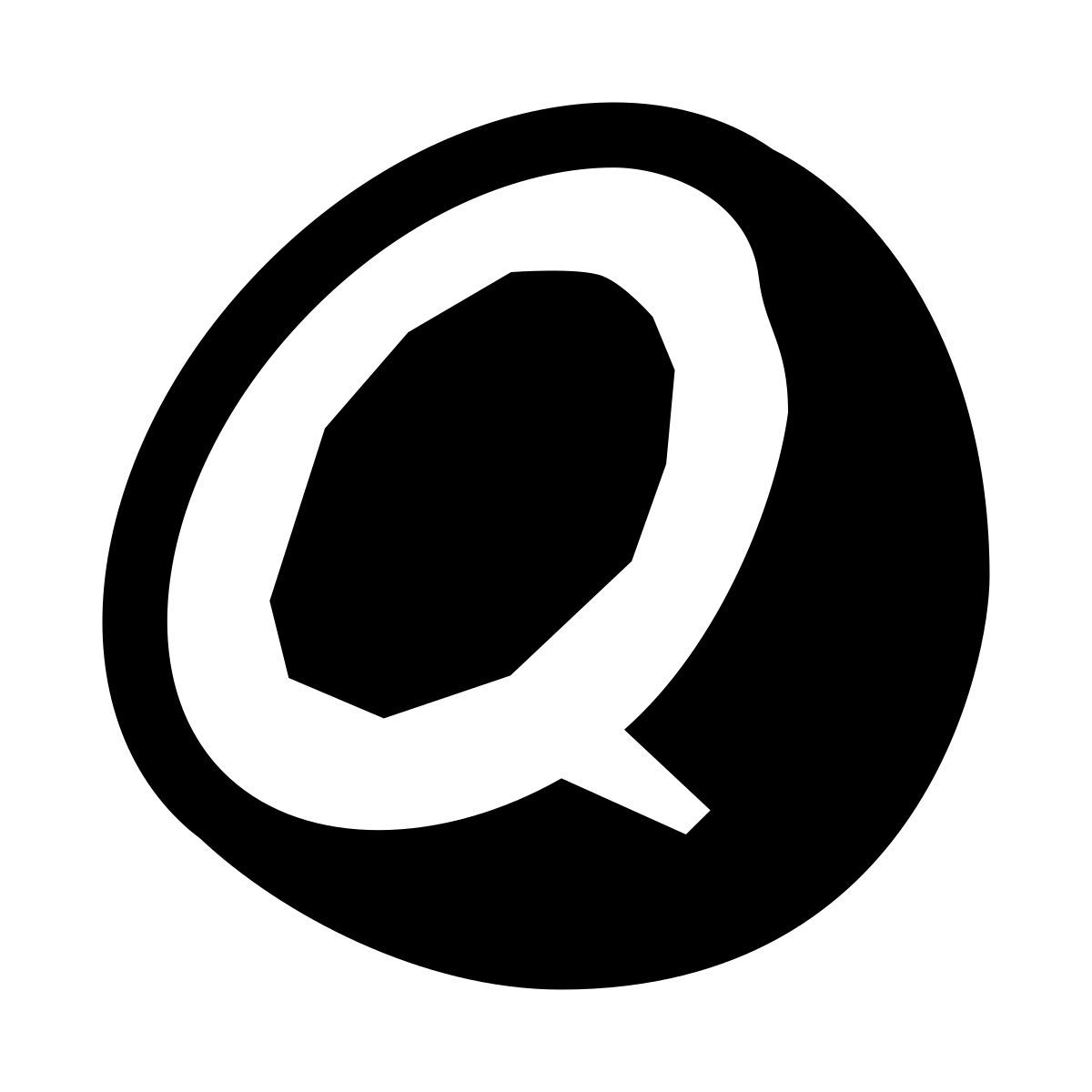 glyph neue style noix de coco icon