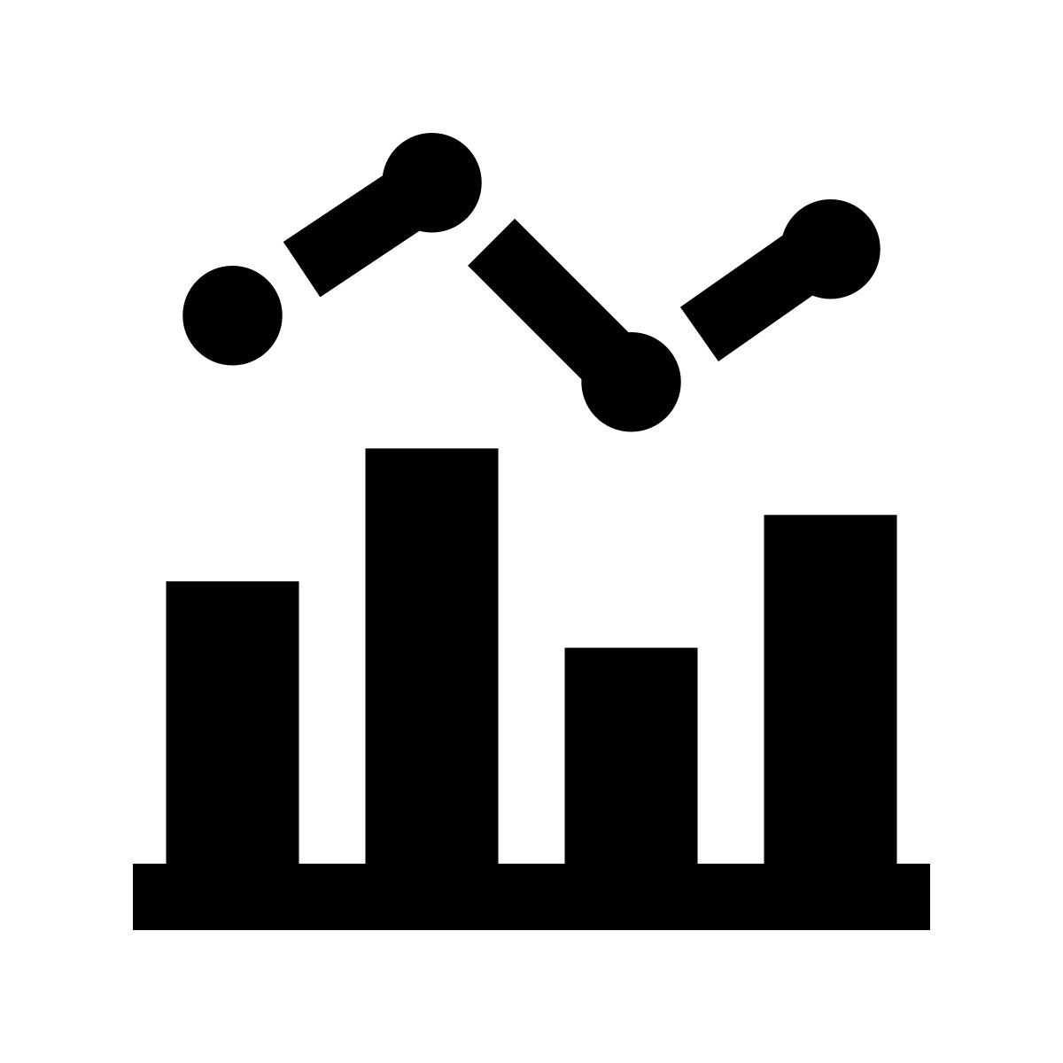 glyph neue style 콤보 차트 icon