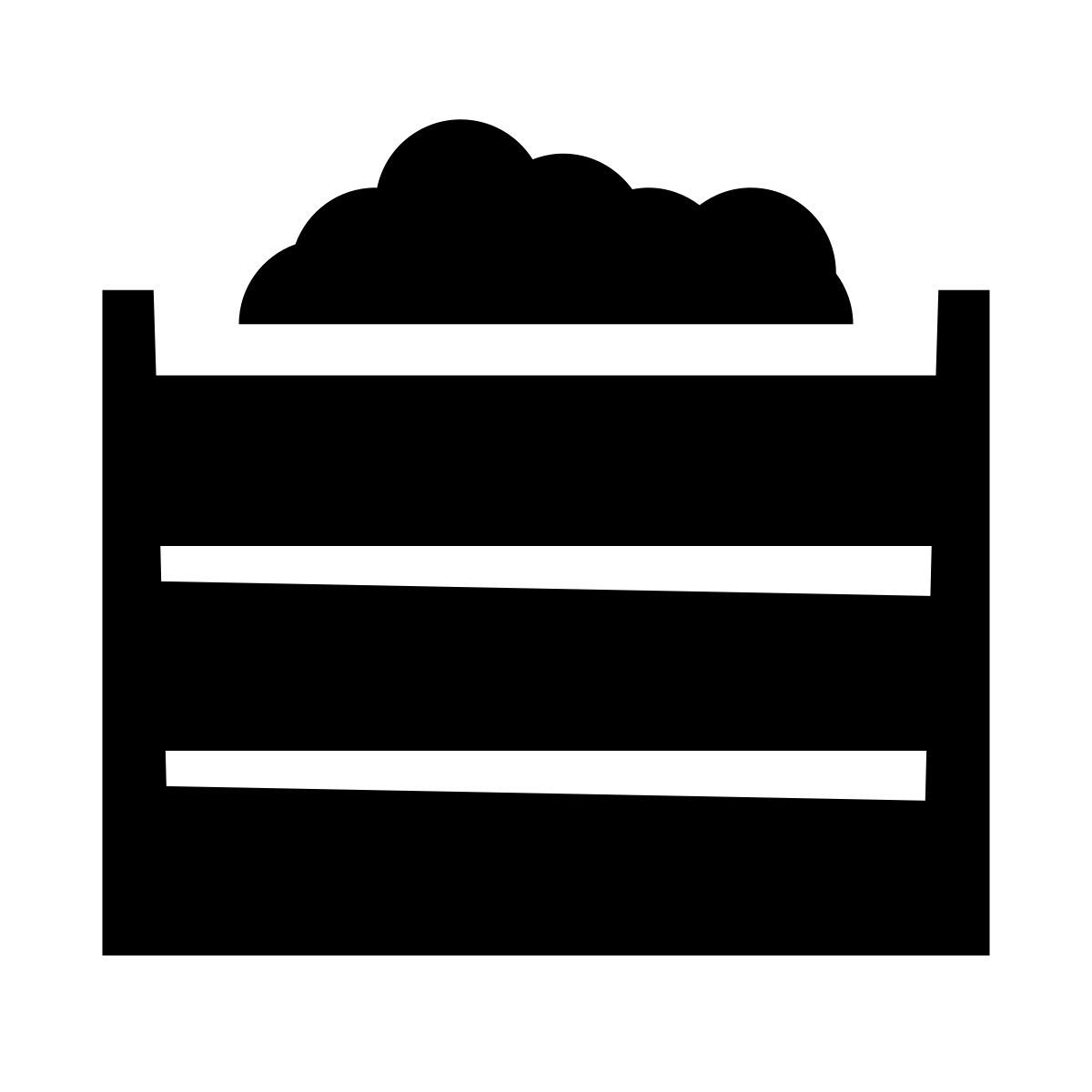 glyph neue style компост icon