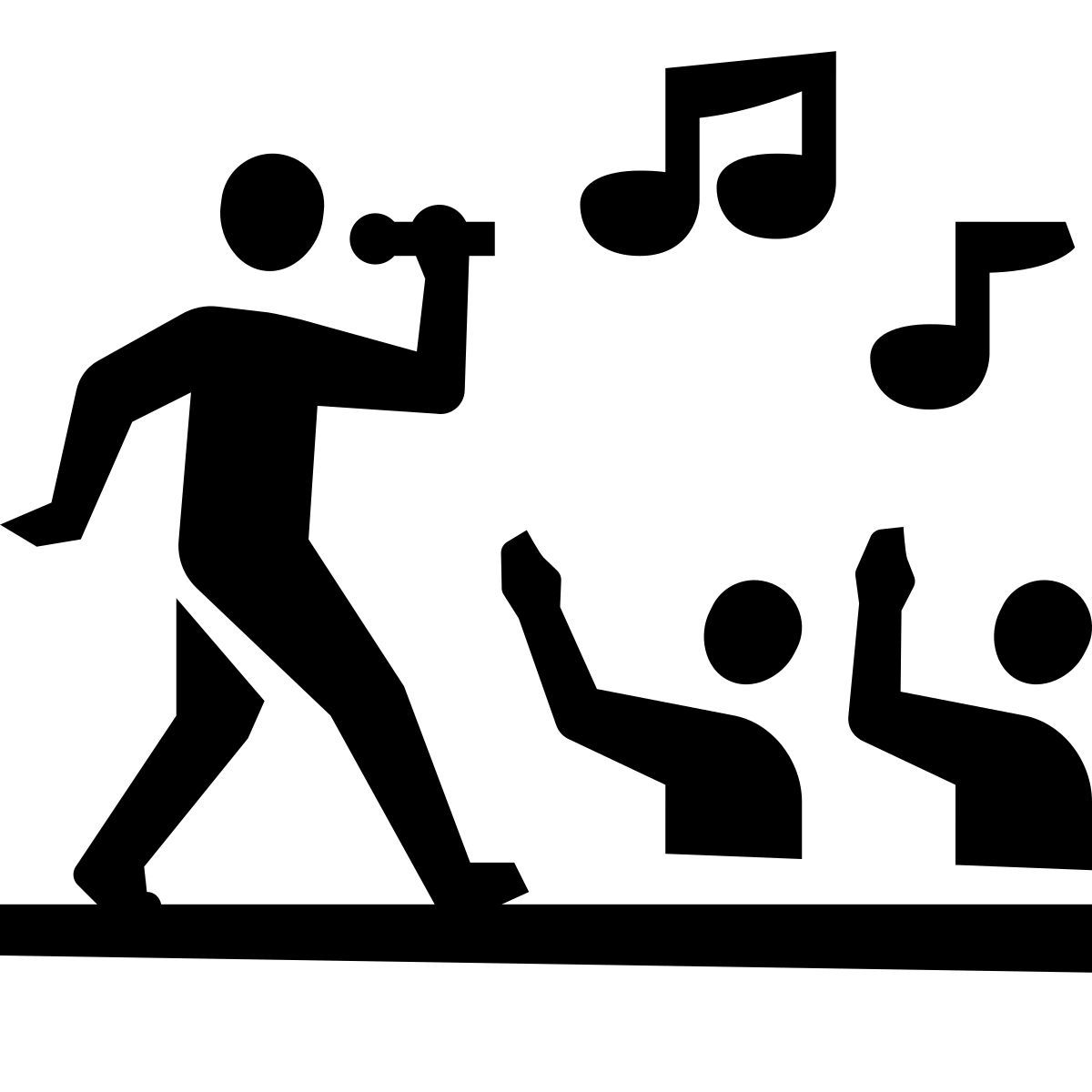 glyph neue style cantante icon