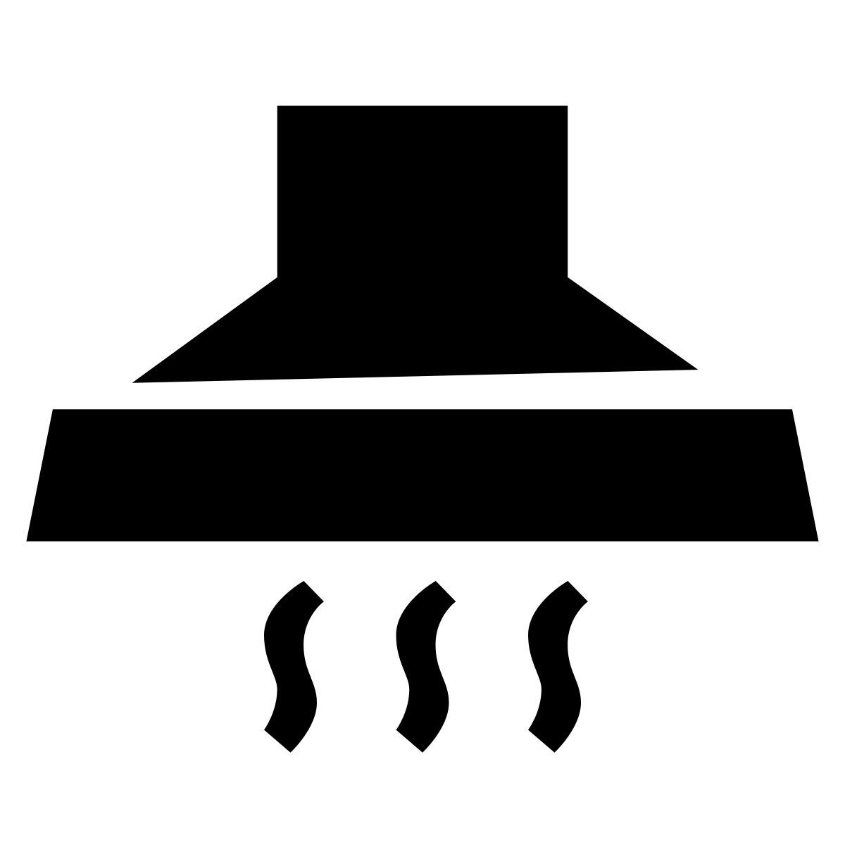 glyph neue style cappa da cucina icon