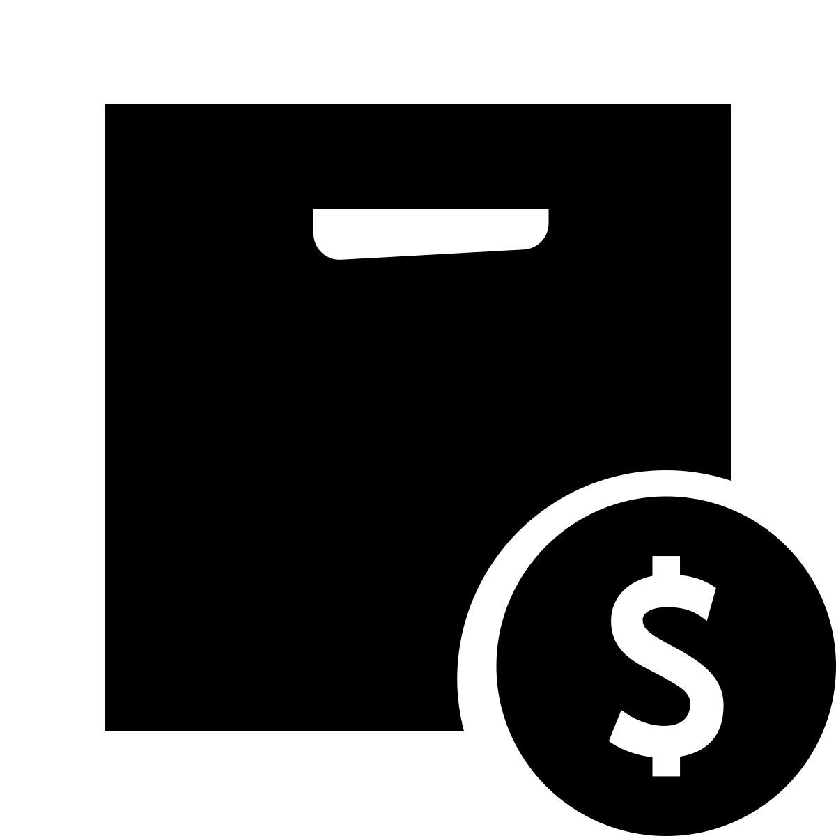 glyph neue style costo icon