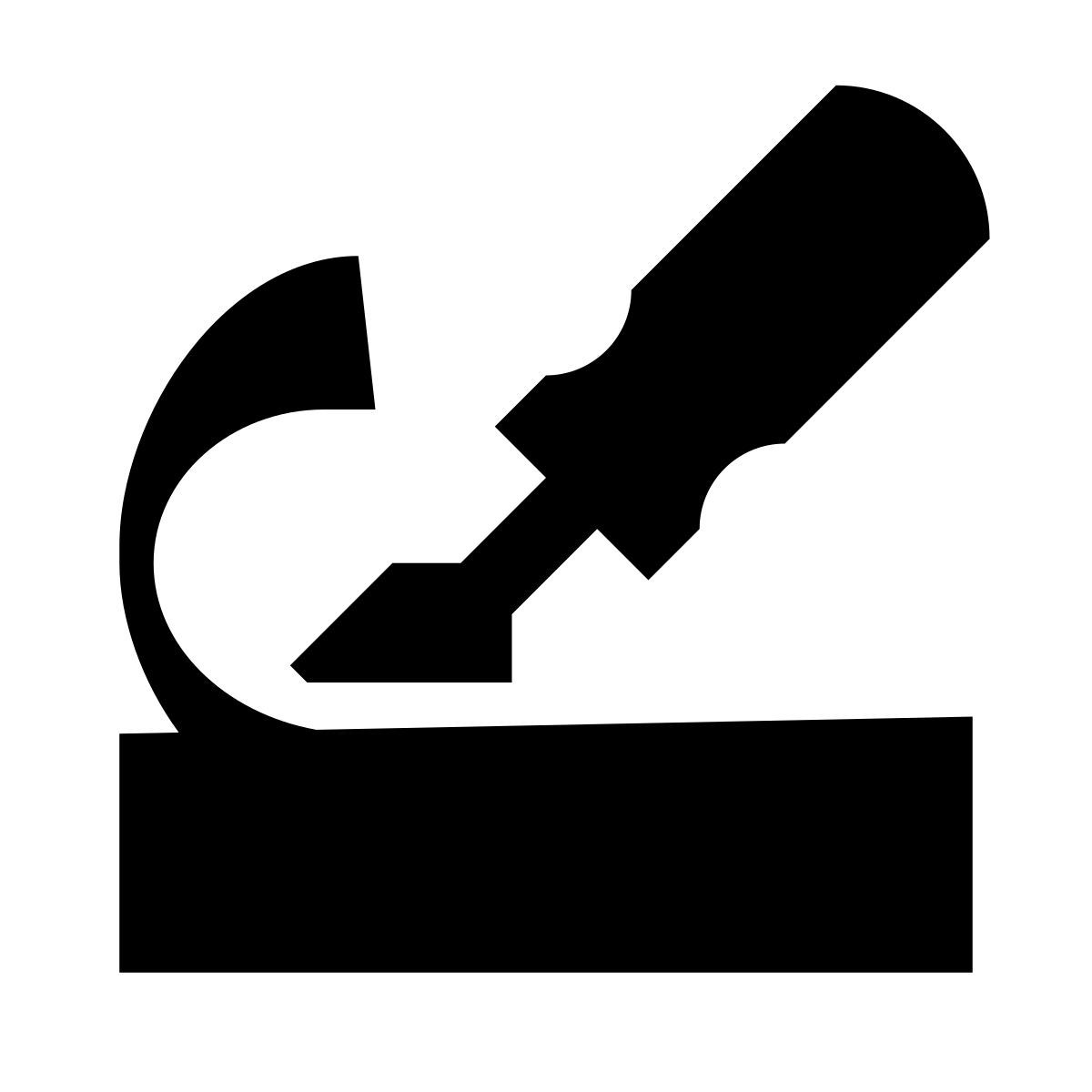 glyph neue style handiwork icon