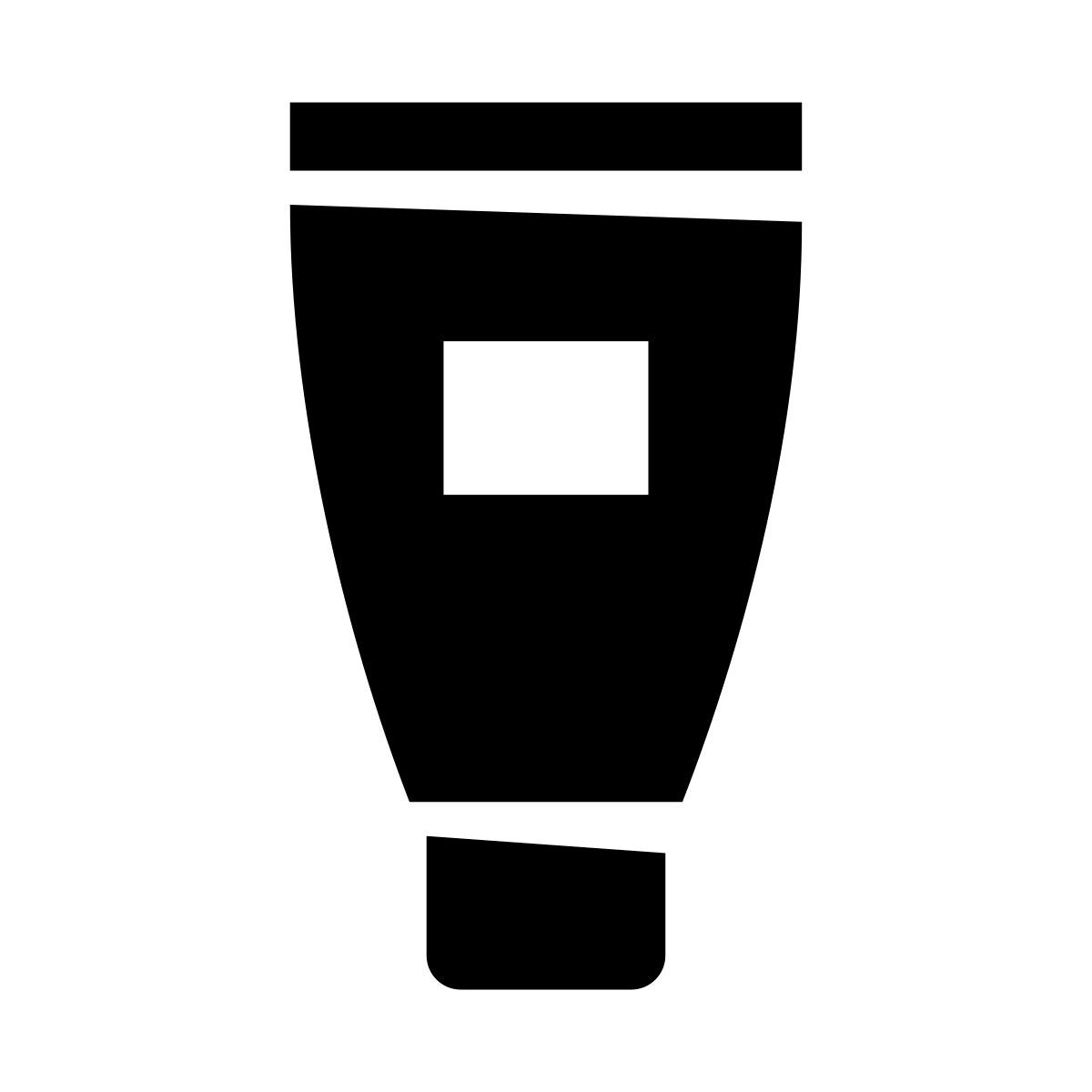 glyph neue style cremetube icon