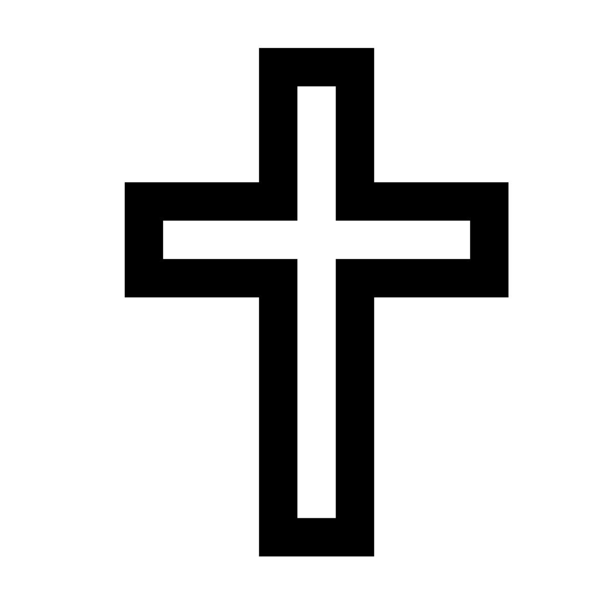 glyph neue style 십자가 icon