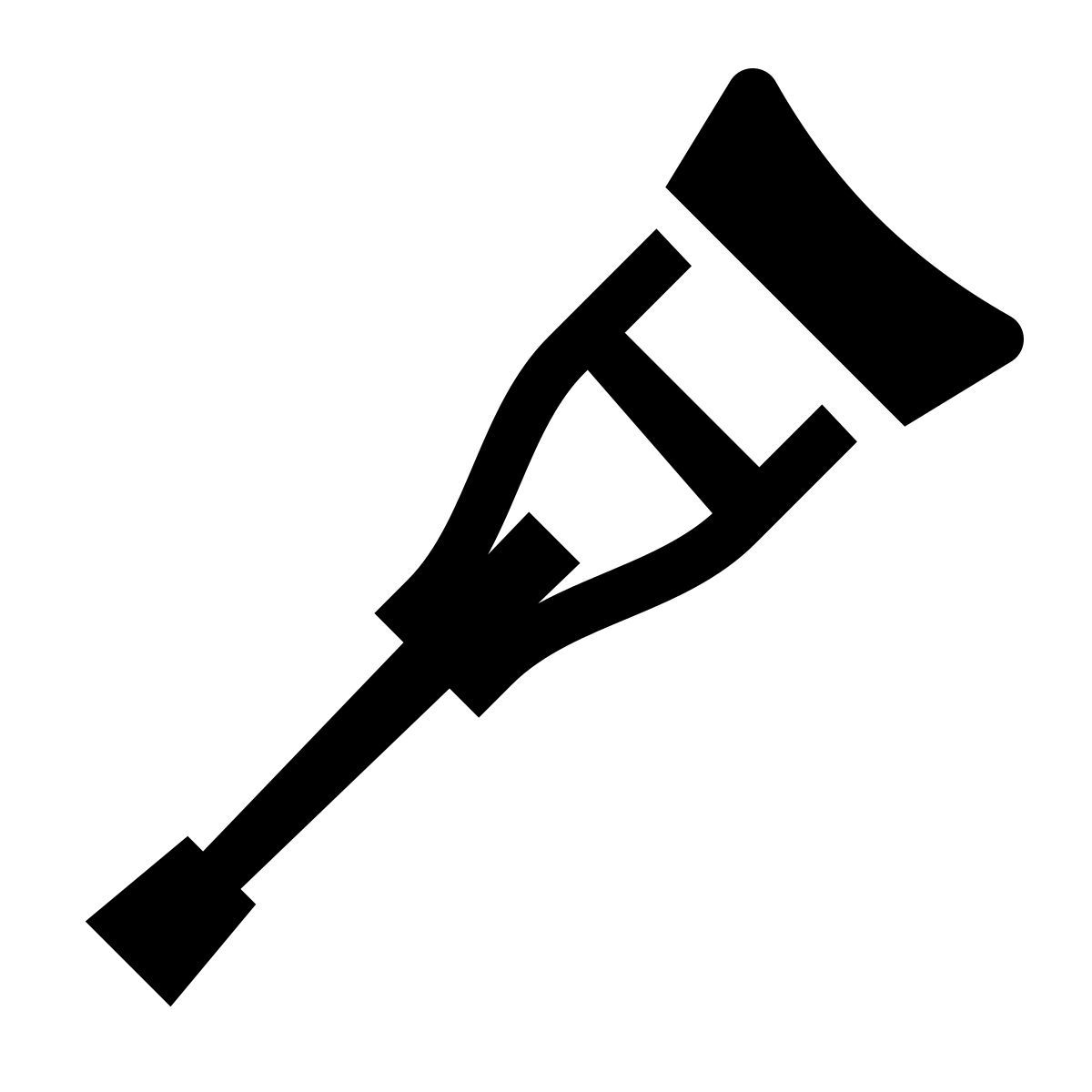 glyph neue style muleta icon