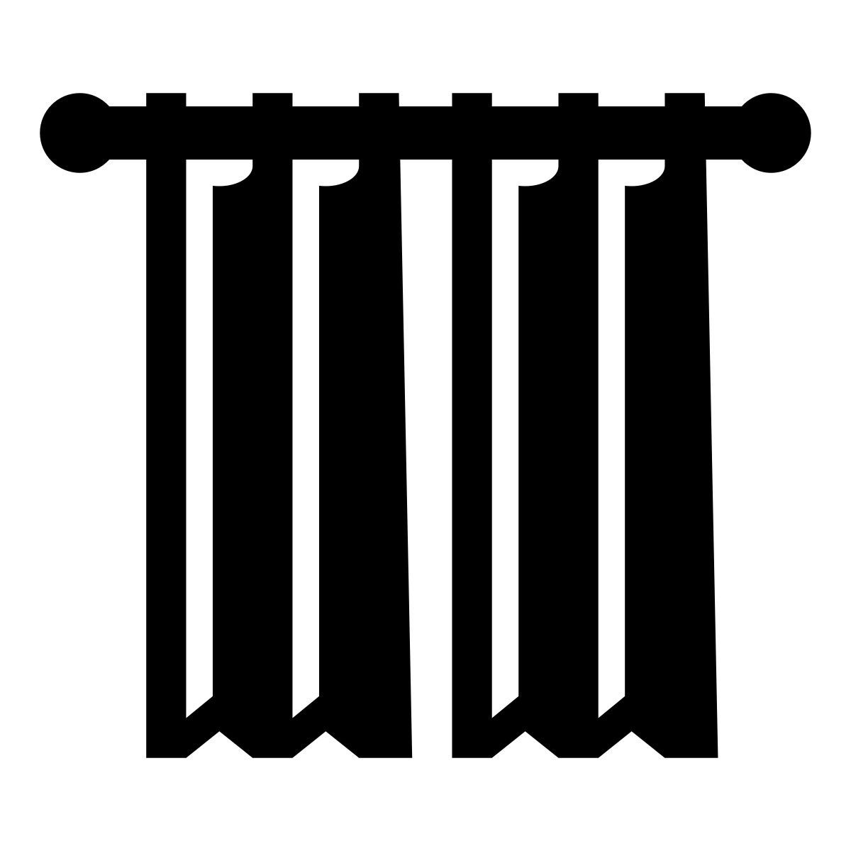 glyph neue style cortinas icon