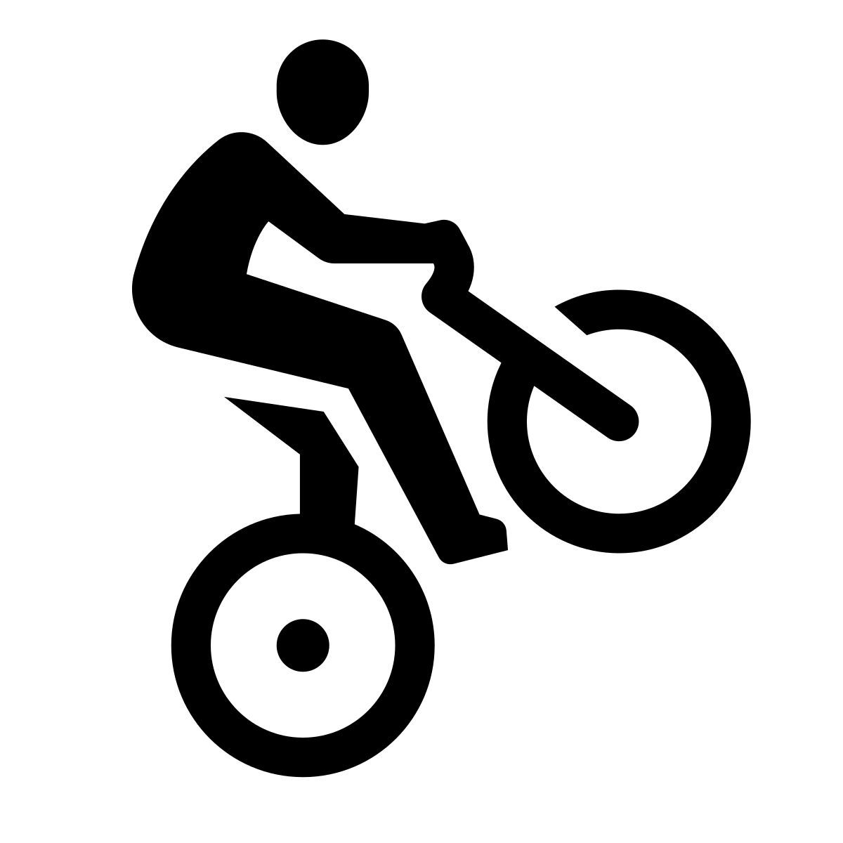 glyph neue style 小轮车 icon