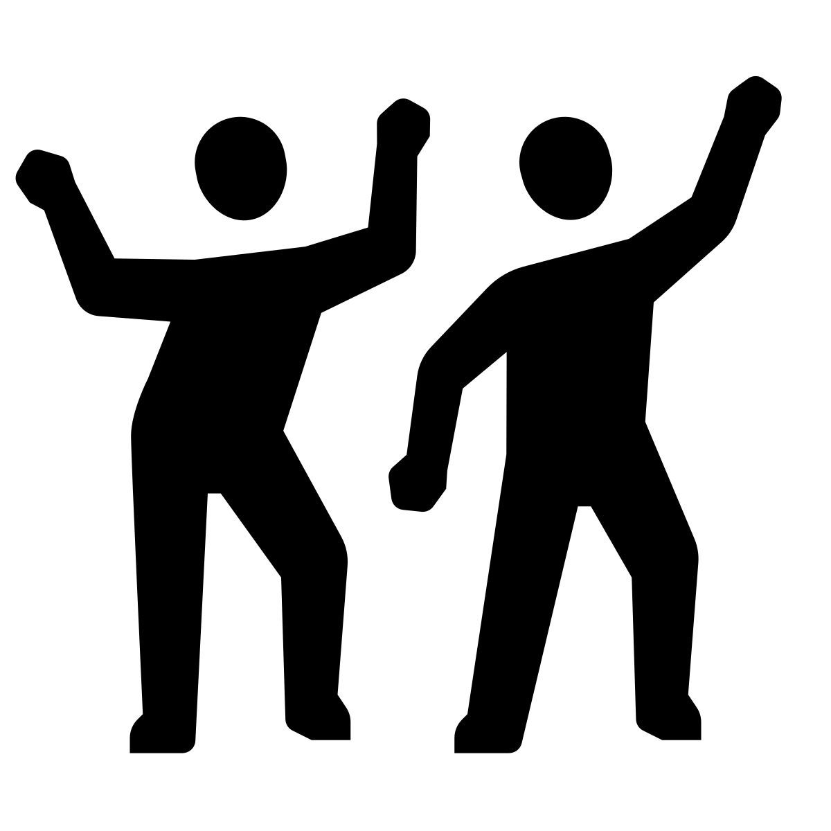 glyph neue style soirée dansante icon