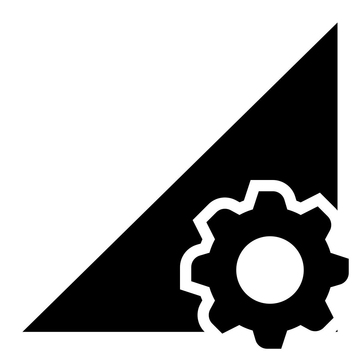 glyph neue style configuración de datos icon