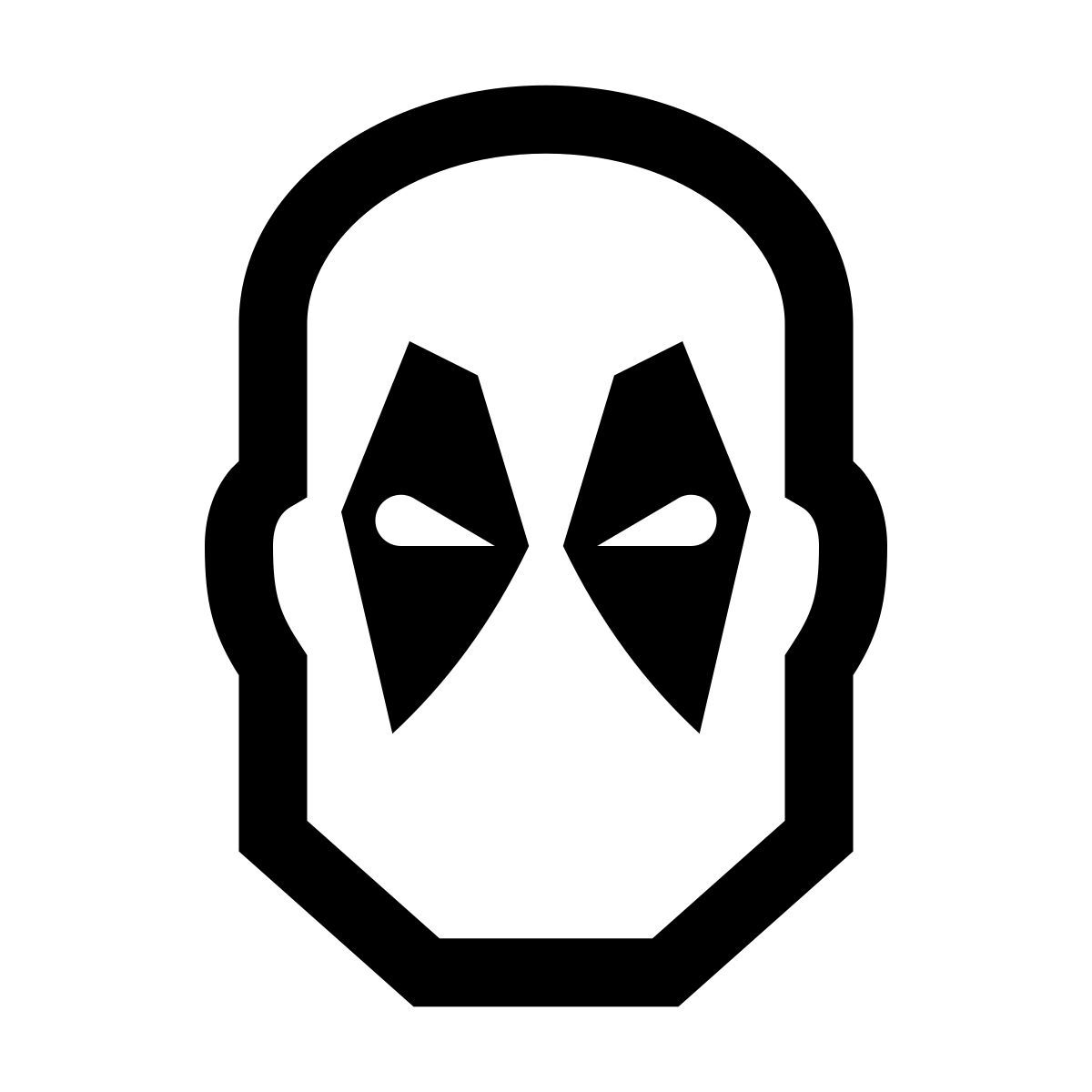 glyph neue style totes schwimmbad icon