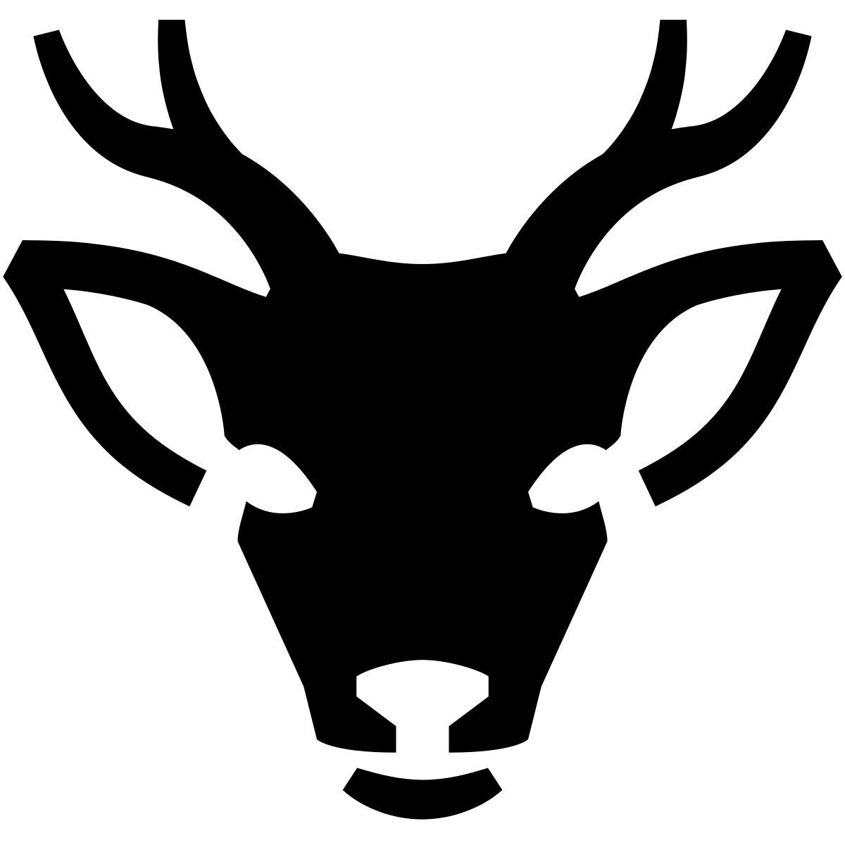 glyph neue style ciervo icon