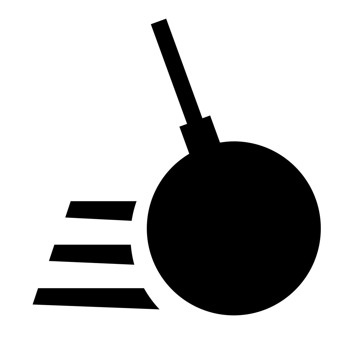 glyph neue style demolizione icon