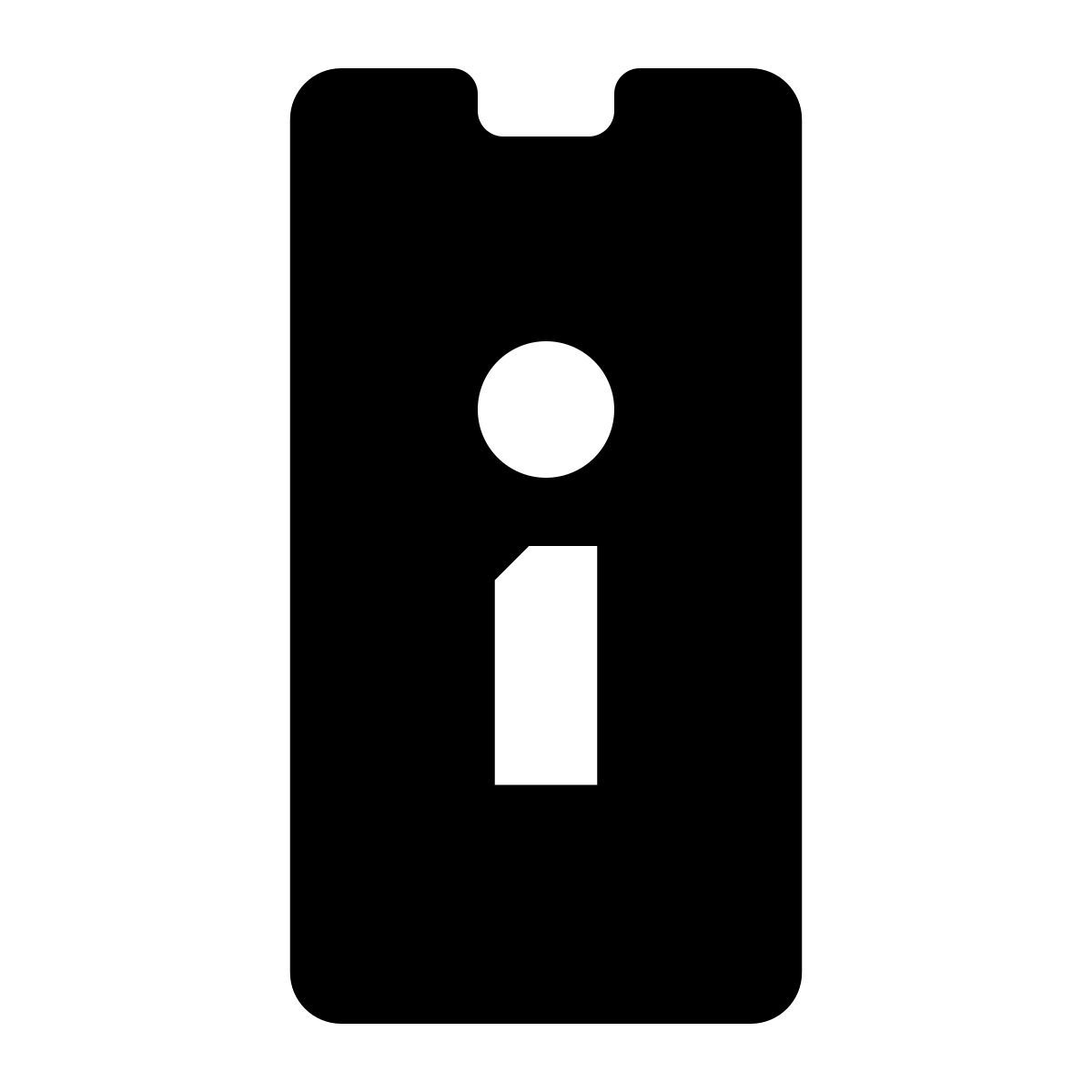 glyph neue style device information icon
