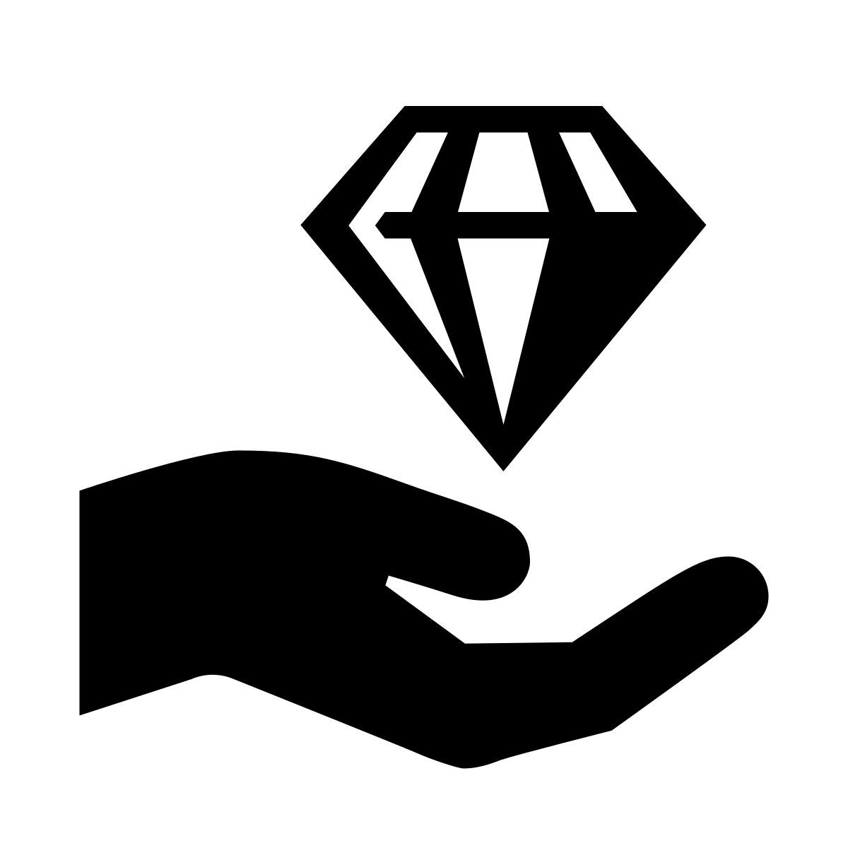 glyph neue style value icon