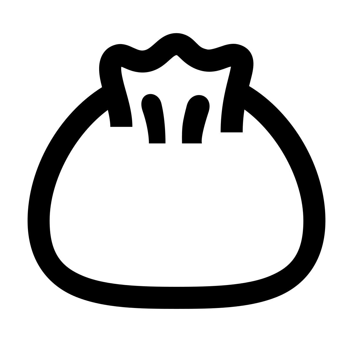glyph neue style dim sum icon