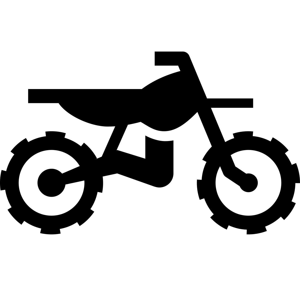 glyph neue style ダートバイク icon