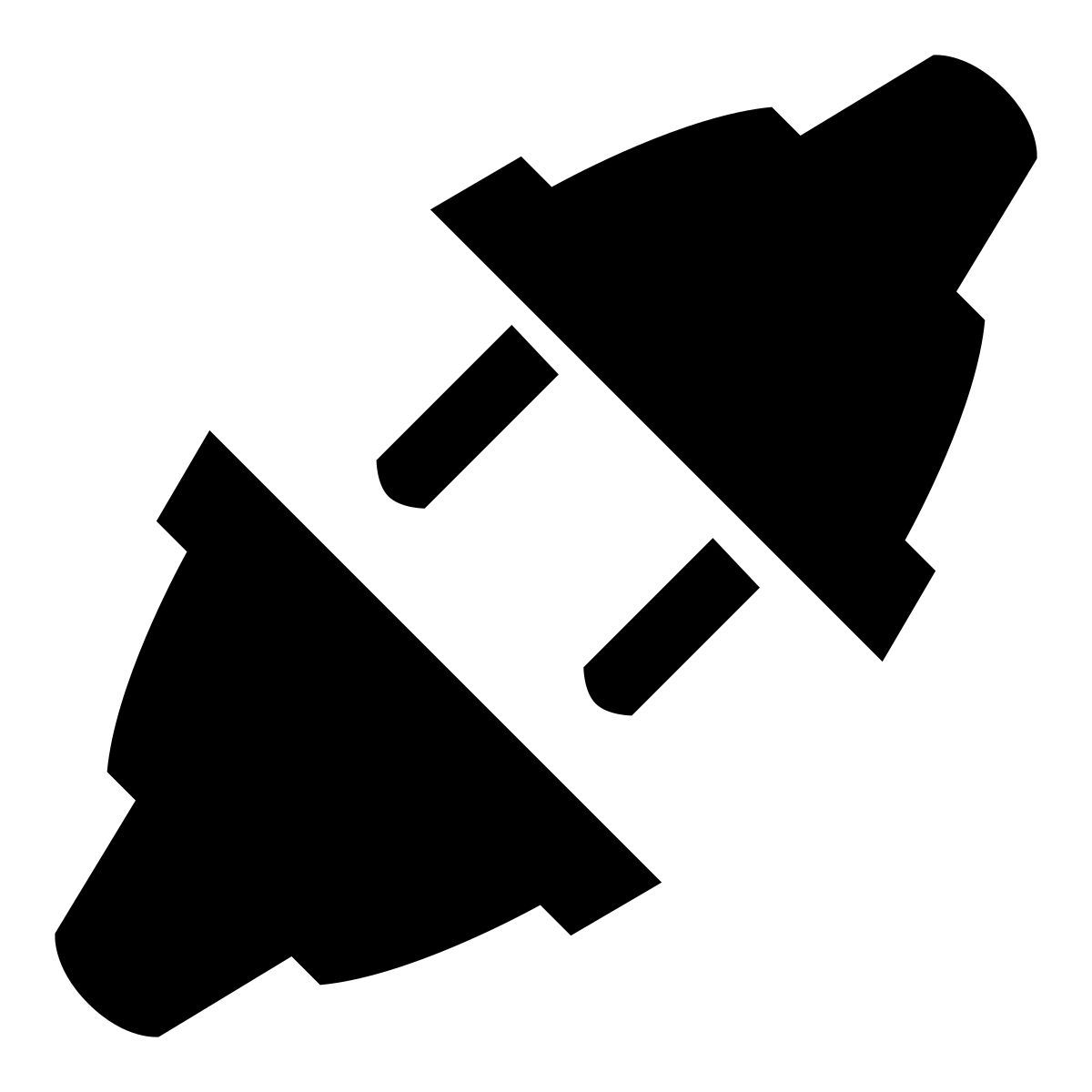 glyph neue style disconnected icon