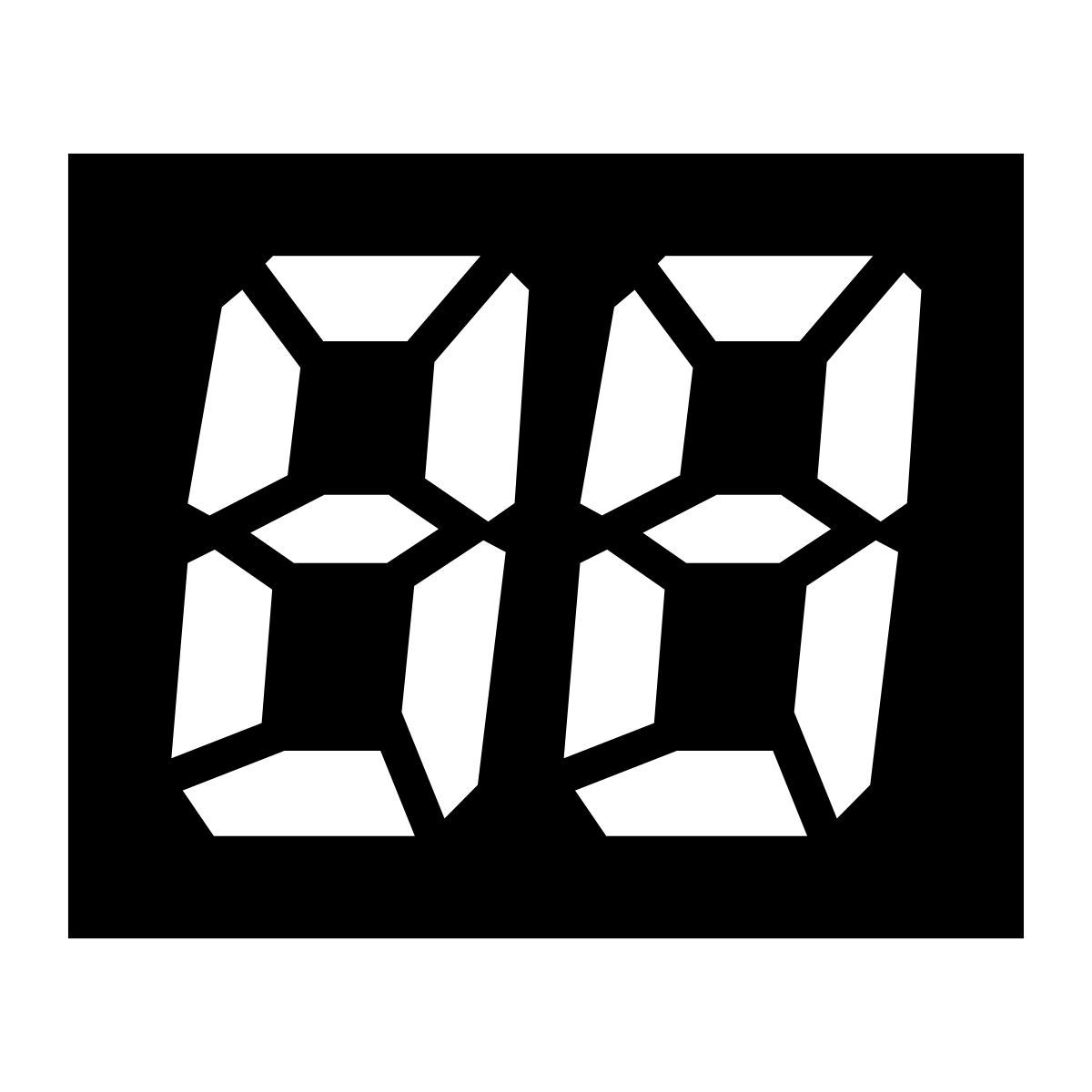 glyph neue style anzeige icon