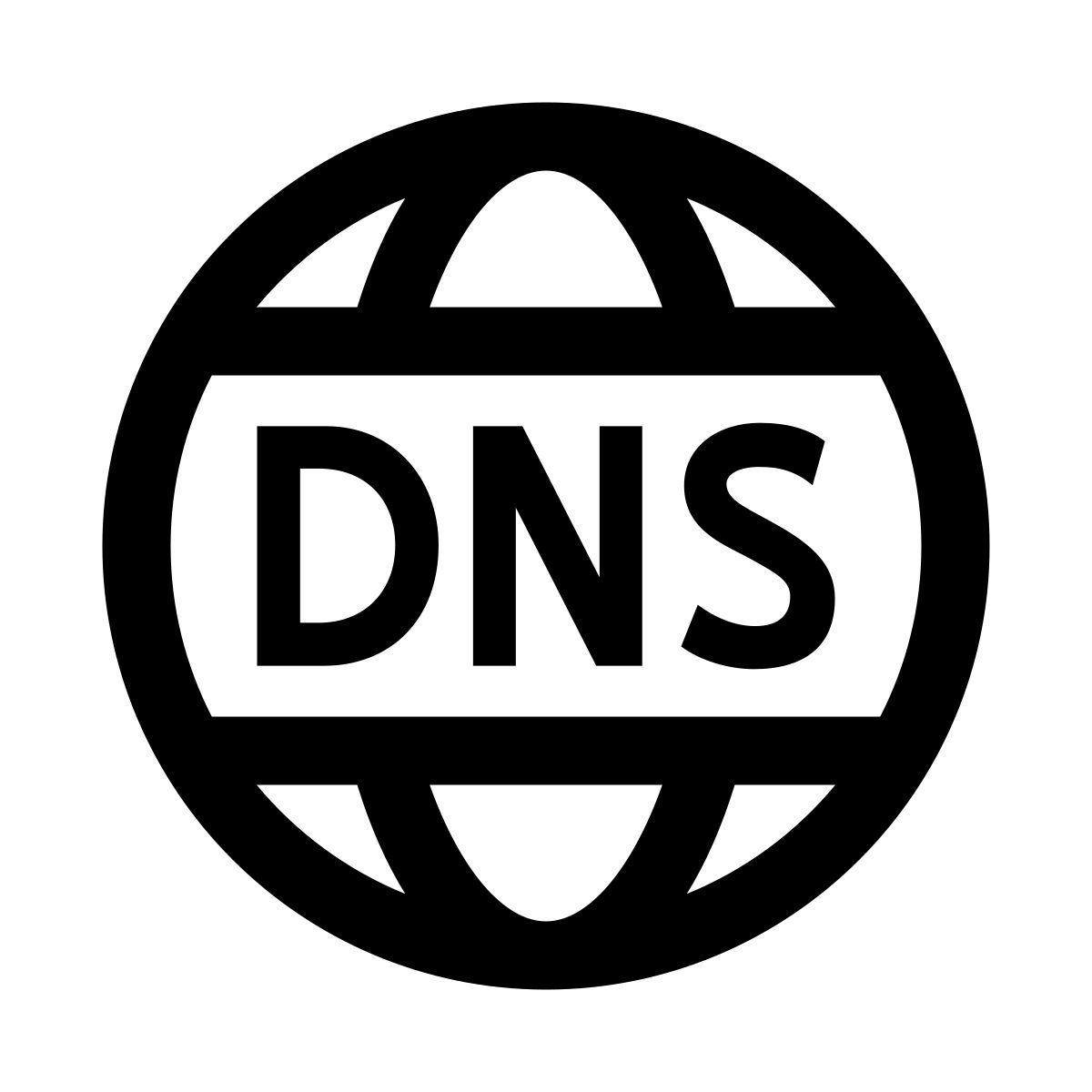 glyph neue style dns icon