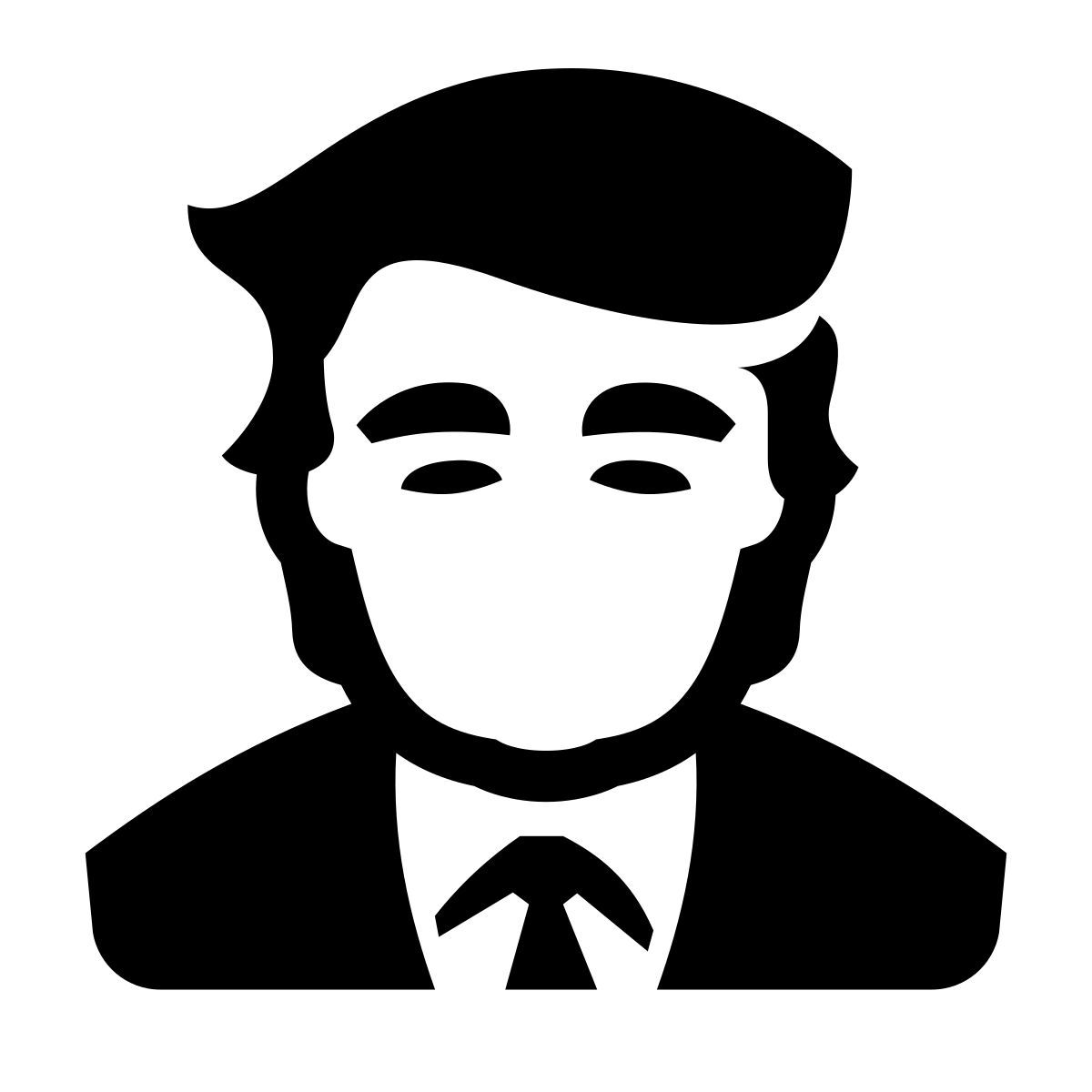 ドナルド・トランプ アイコン、ロゴ、シンボル – 無料ダウンロード PNG、SVG