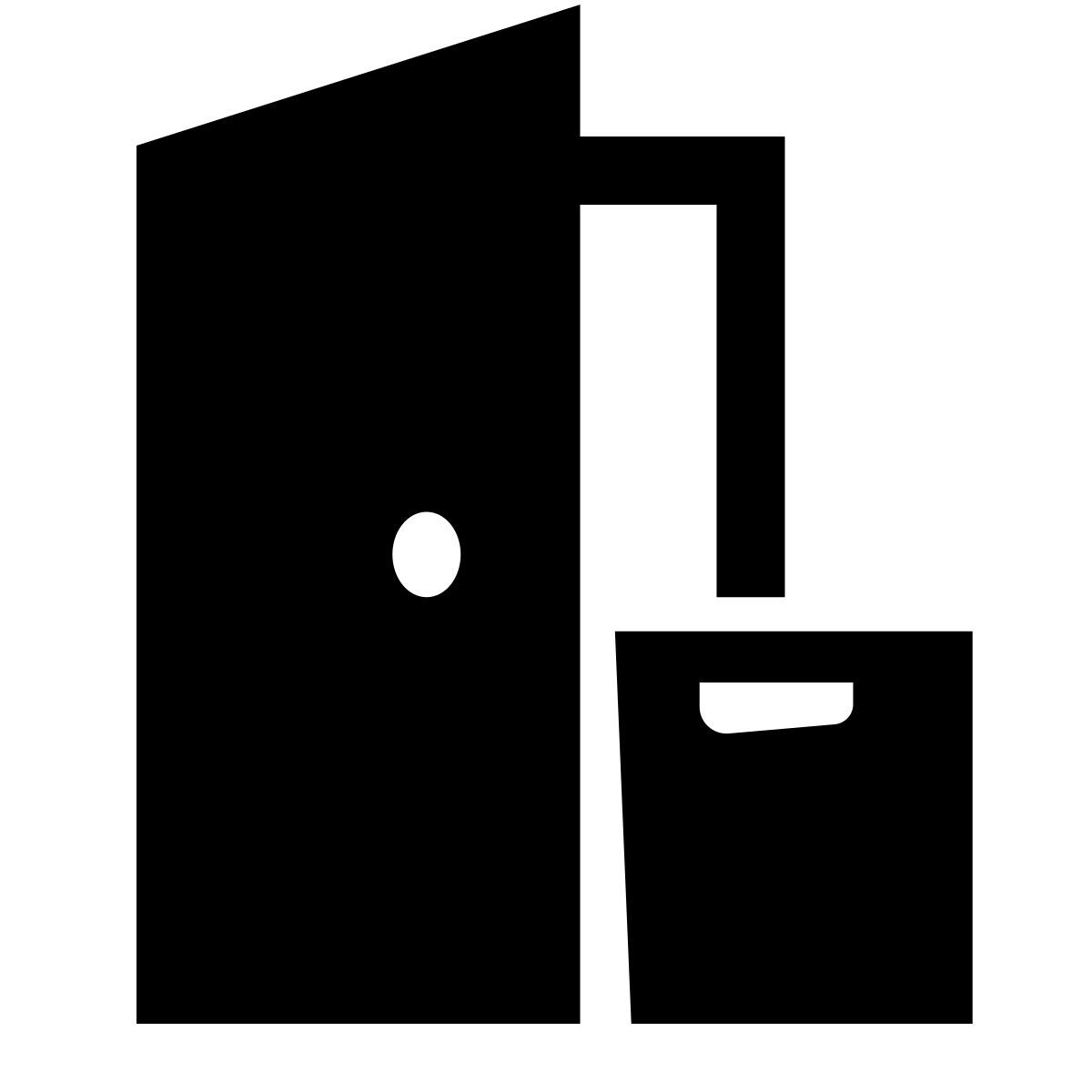 glyph neue style ドア・ツー・ドア・デリバリー icon