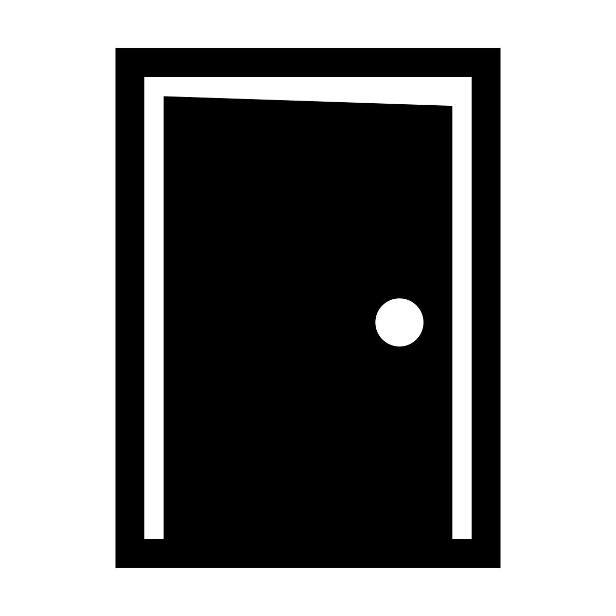 glyph neue style puerta icon
