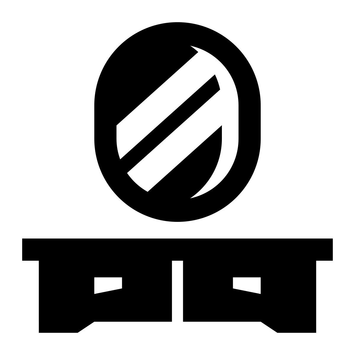glyph neue style mettre la table icon