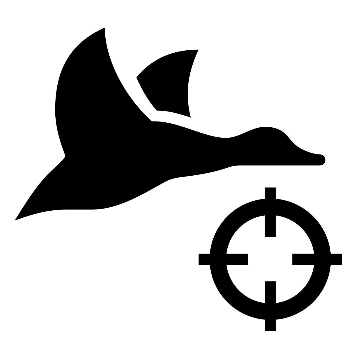 glyph neue style hunting icon