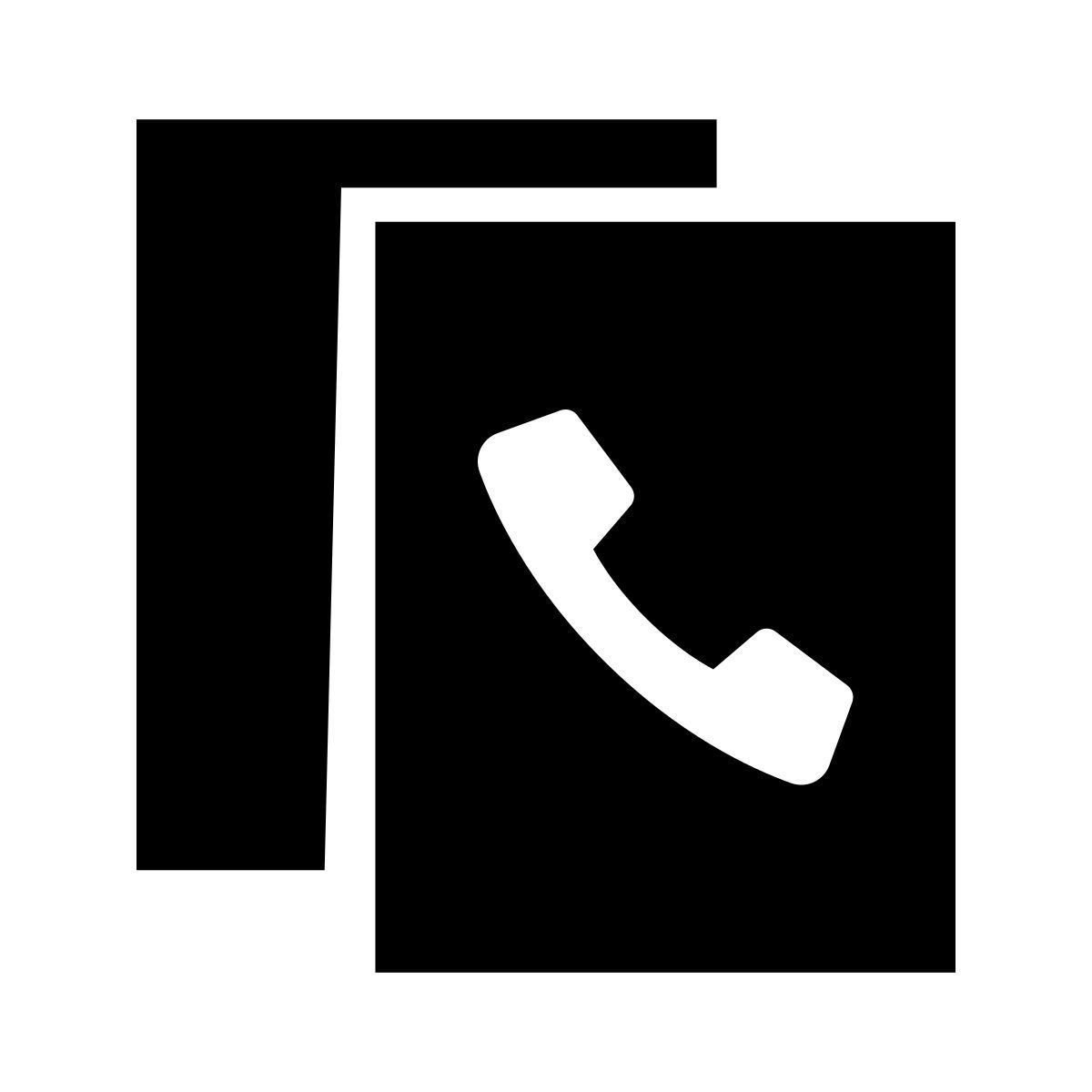 glyph neue style 重複した連絡先 icon
