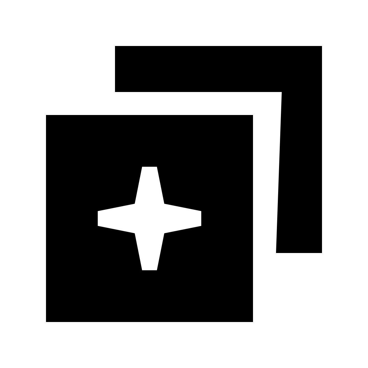 glyph neue style duplicate icon