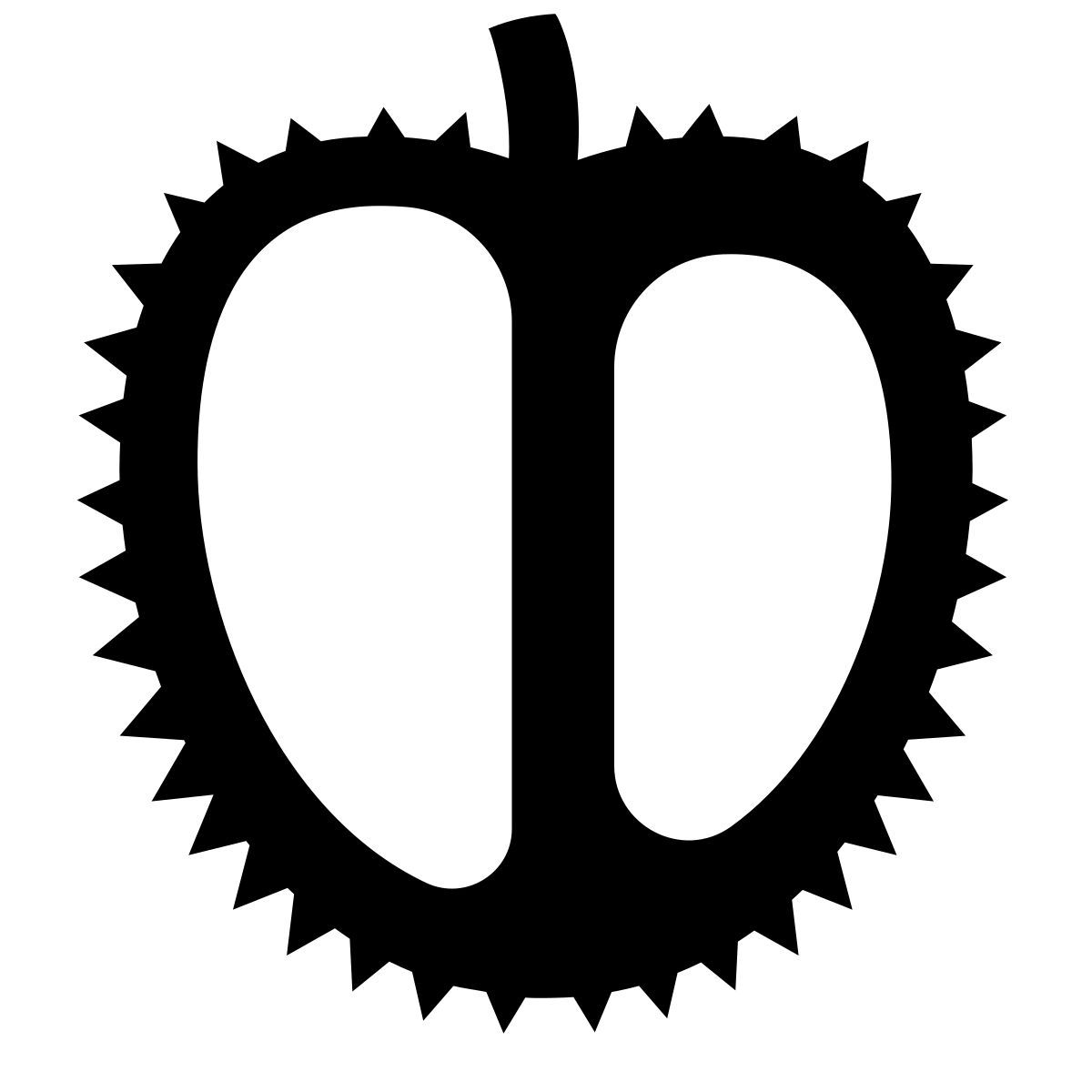 glyph neue style durian icon