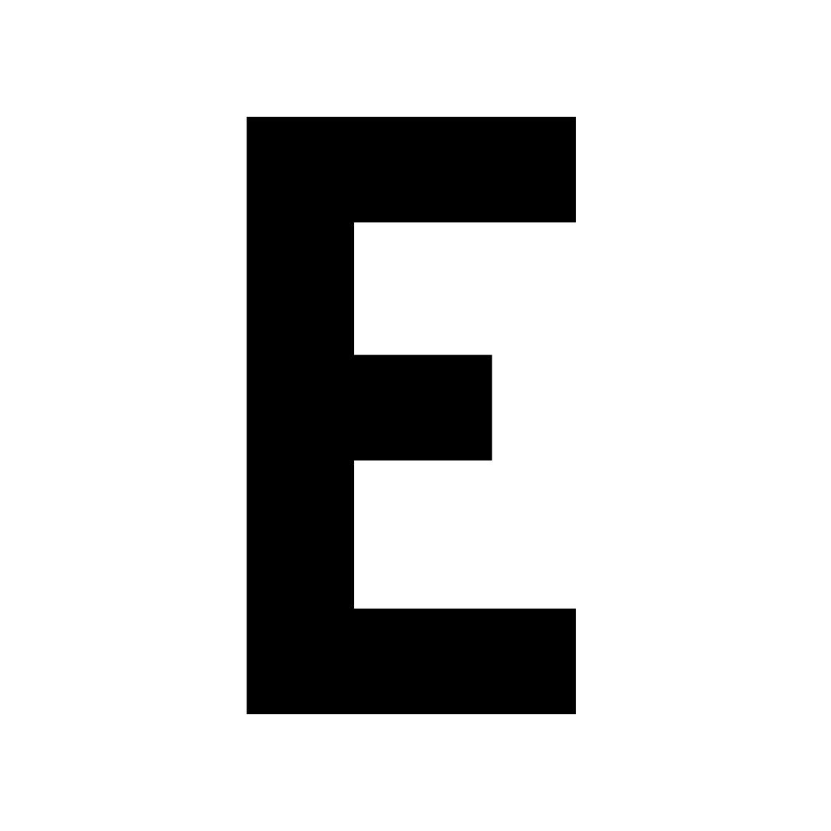 glyph neue style е icon
