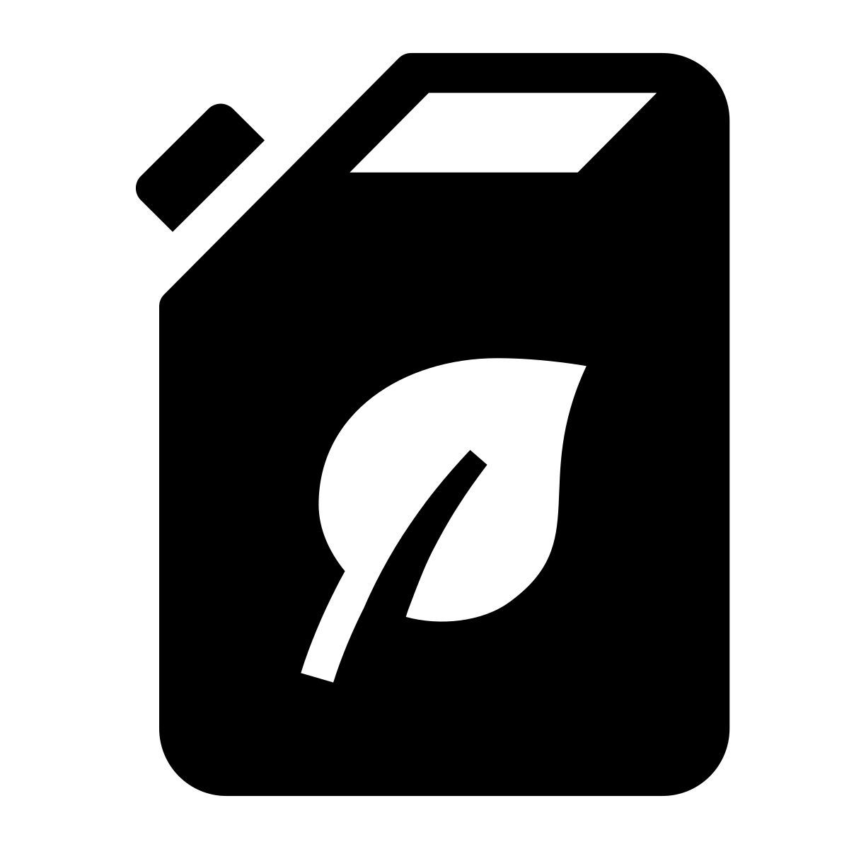 glyph neue style 연료 icon
